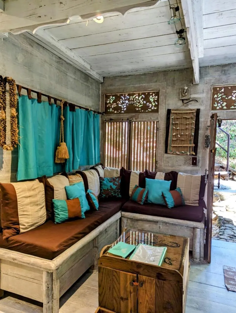 Living room in Chalet De Tahiti