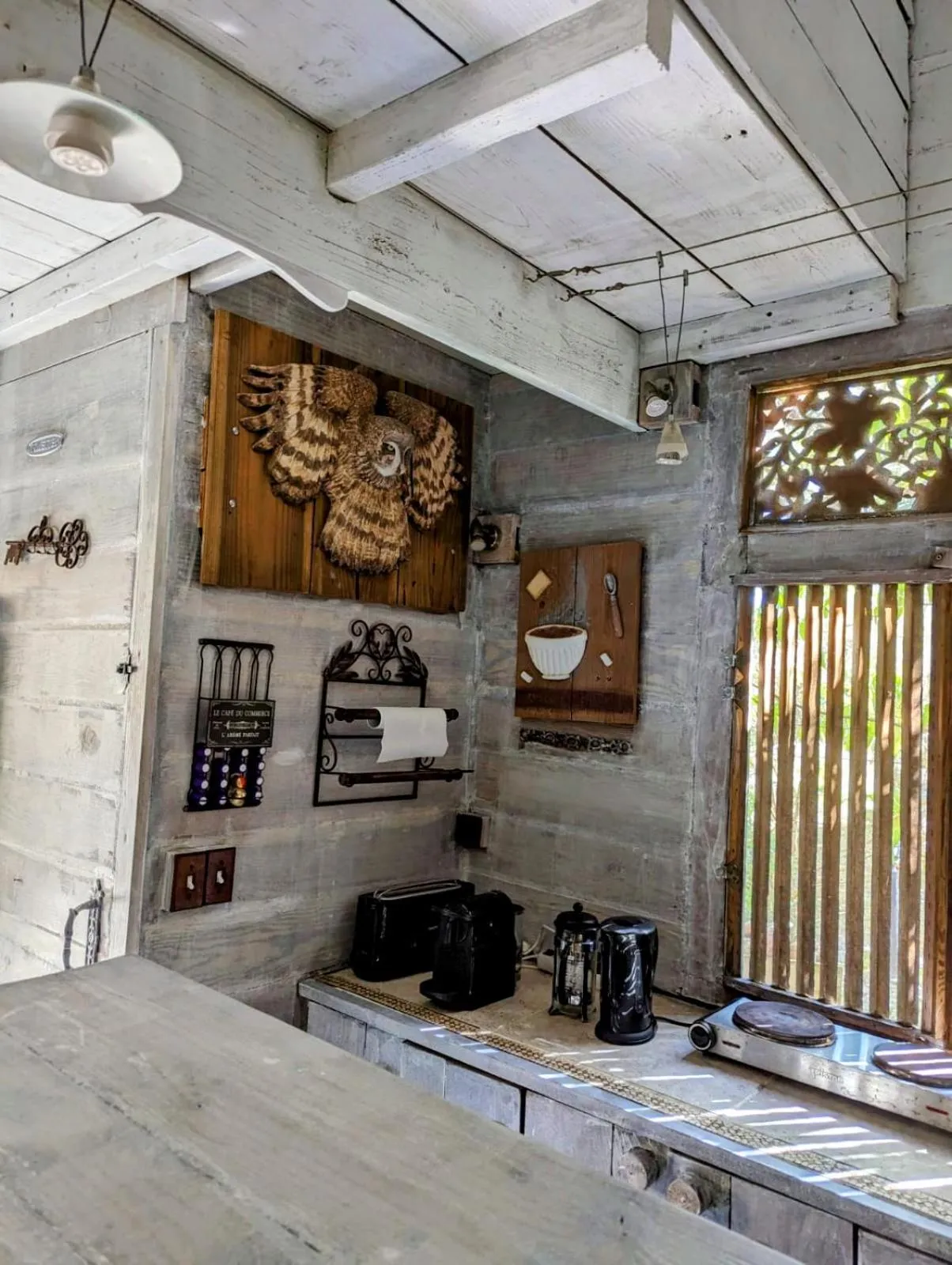 Kitchen or kitchenette in Chalet De Tahiti