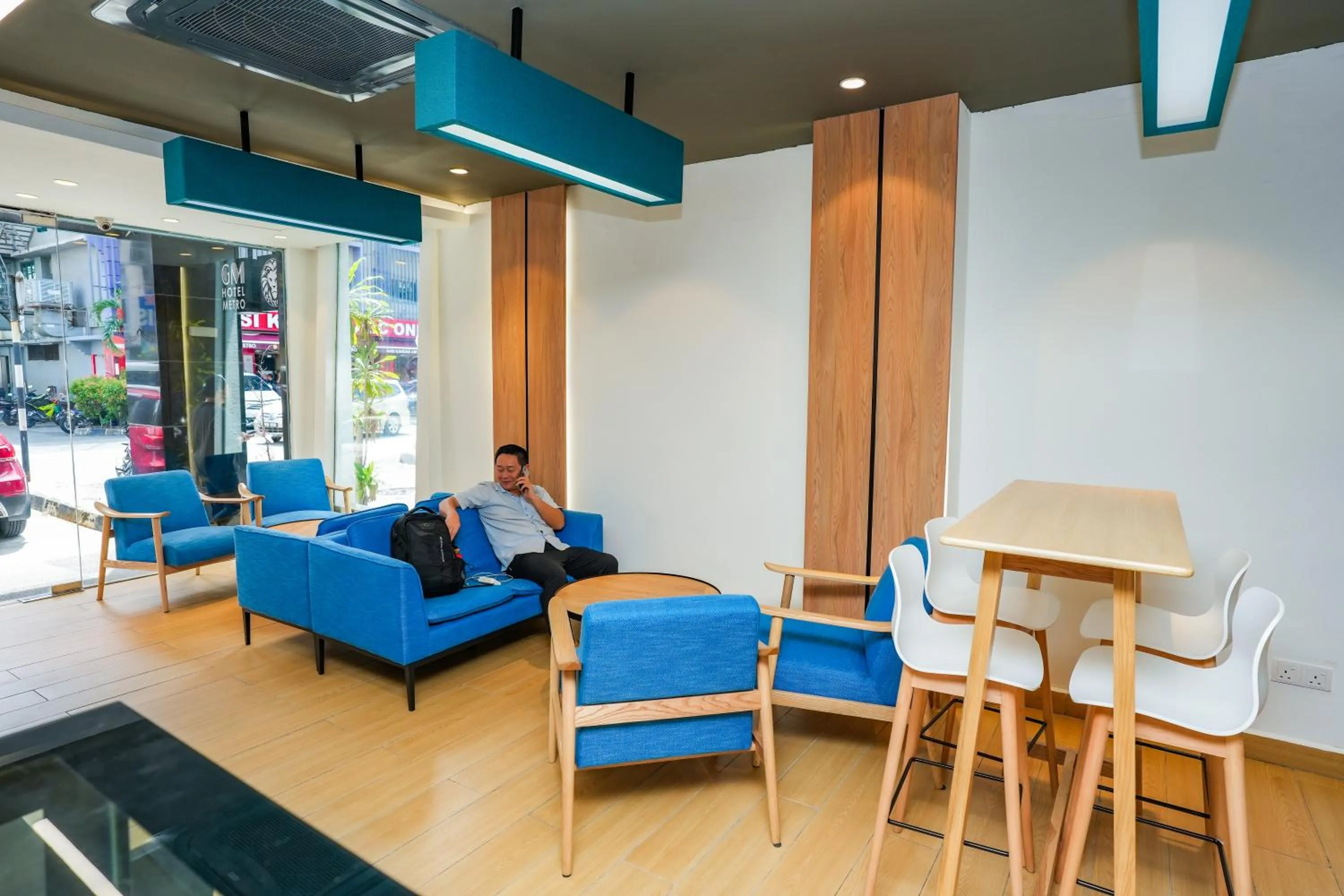 Lobby or reception in GM Hotel Metro at Sunway