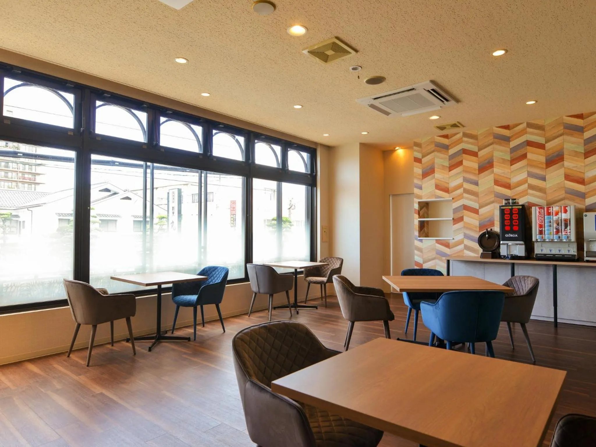 Seating area in Hotel New Gaea Itoshima