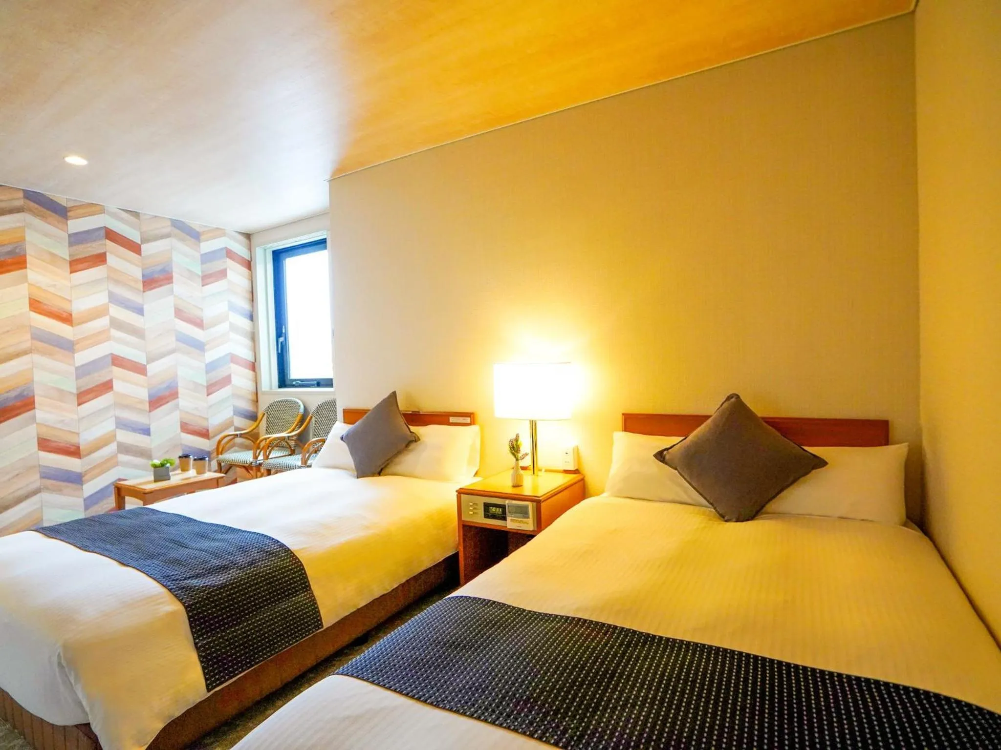 Photo of the whole room, Bed in Hotel New Gaea Itoshima