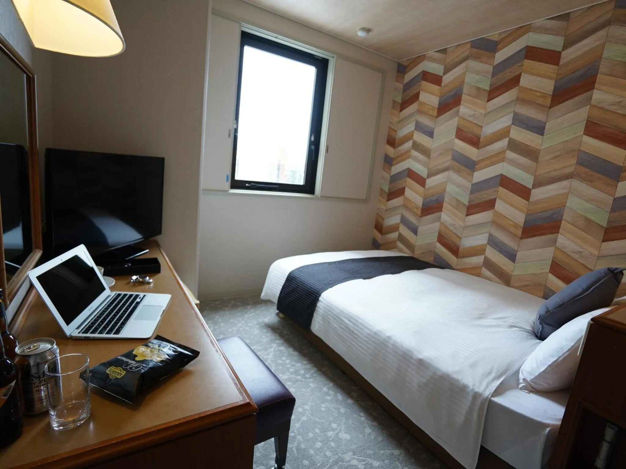 Photo of the whole room, Bed in Hotel New Gaea Itoshima