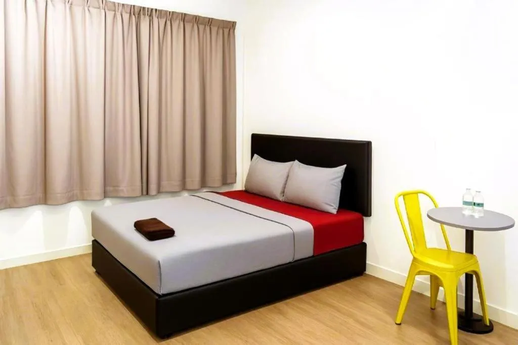 Bed in Intime Hotel Kuchai Lama Kuala Lumpur