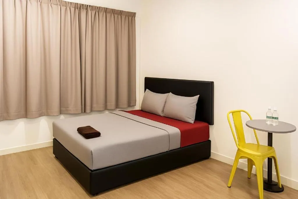 Bed in Intime Hotel Kuchai Lama Kuala Lumpur