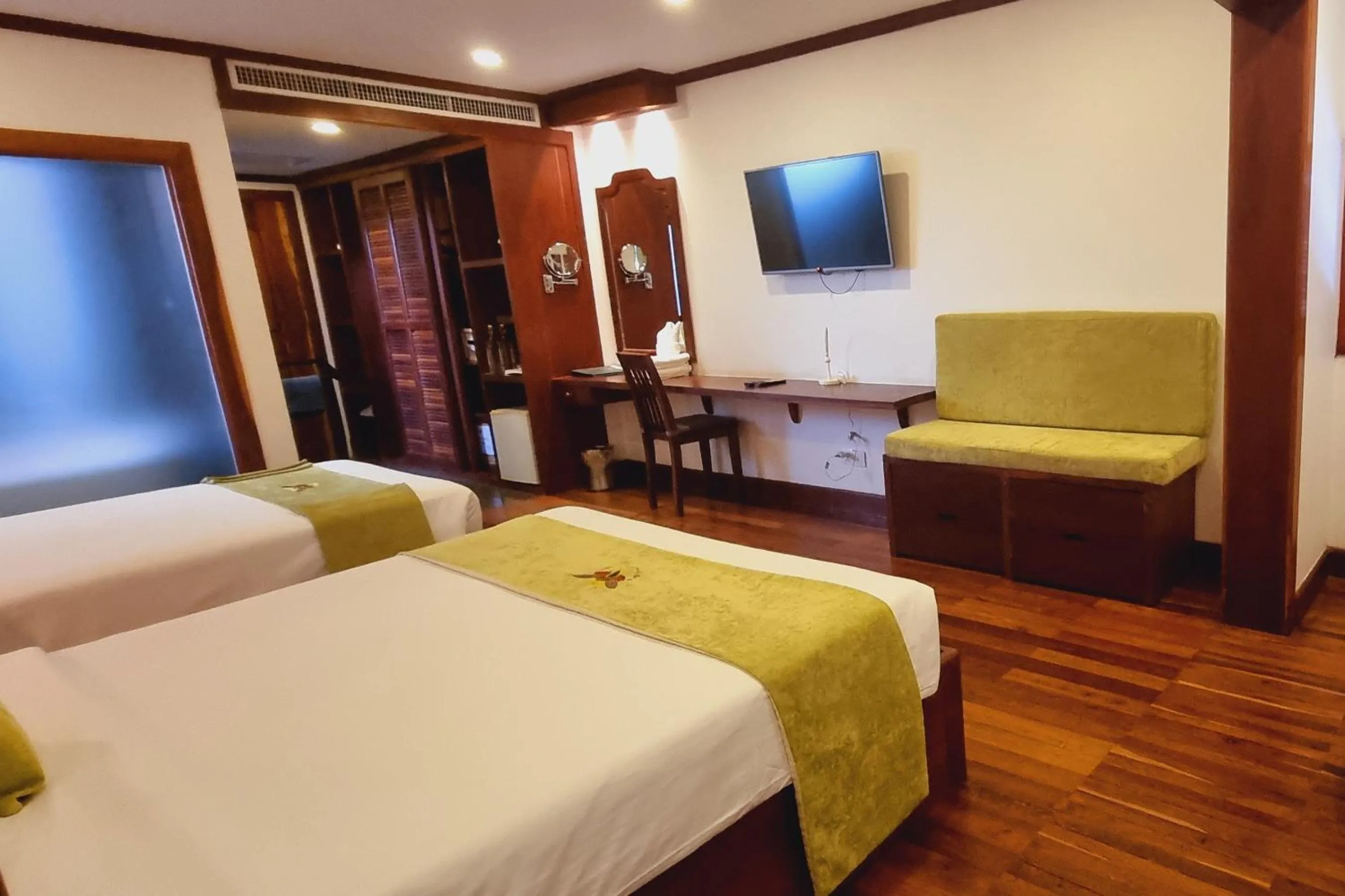 Bed in Víd Angkor Boutique