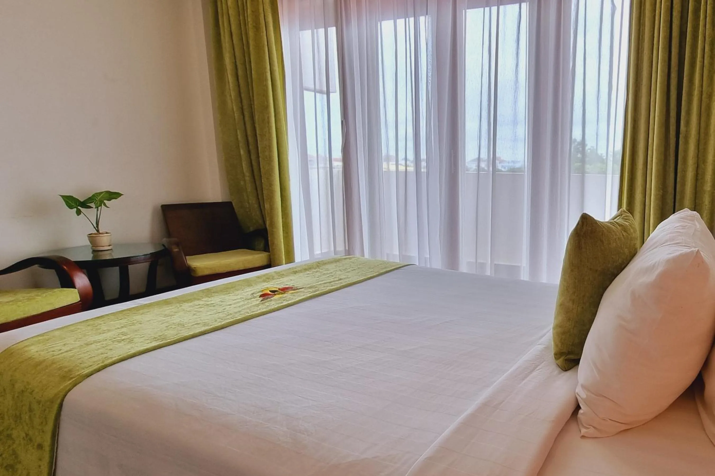 Bed in Víd Angkor Boutique