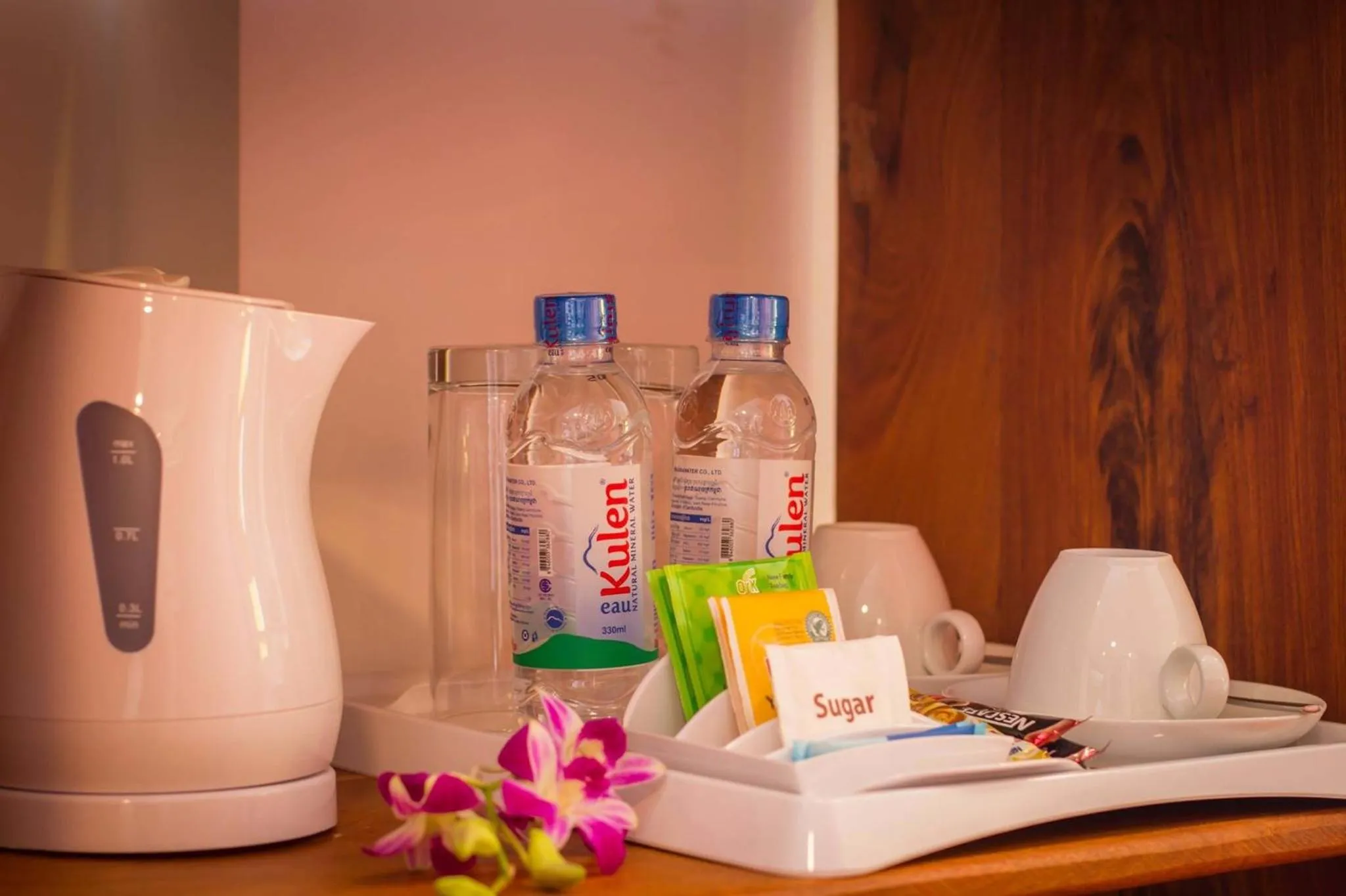 Coffee/tea facilities in Víd Angkor Boutique