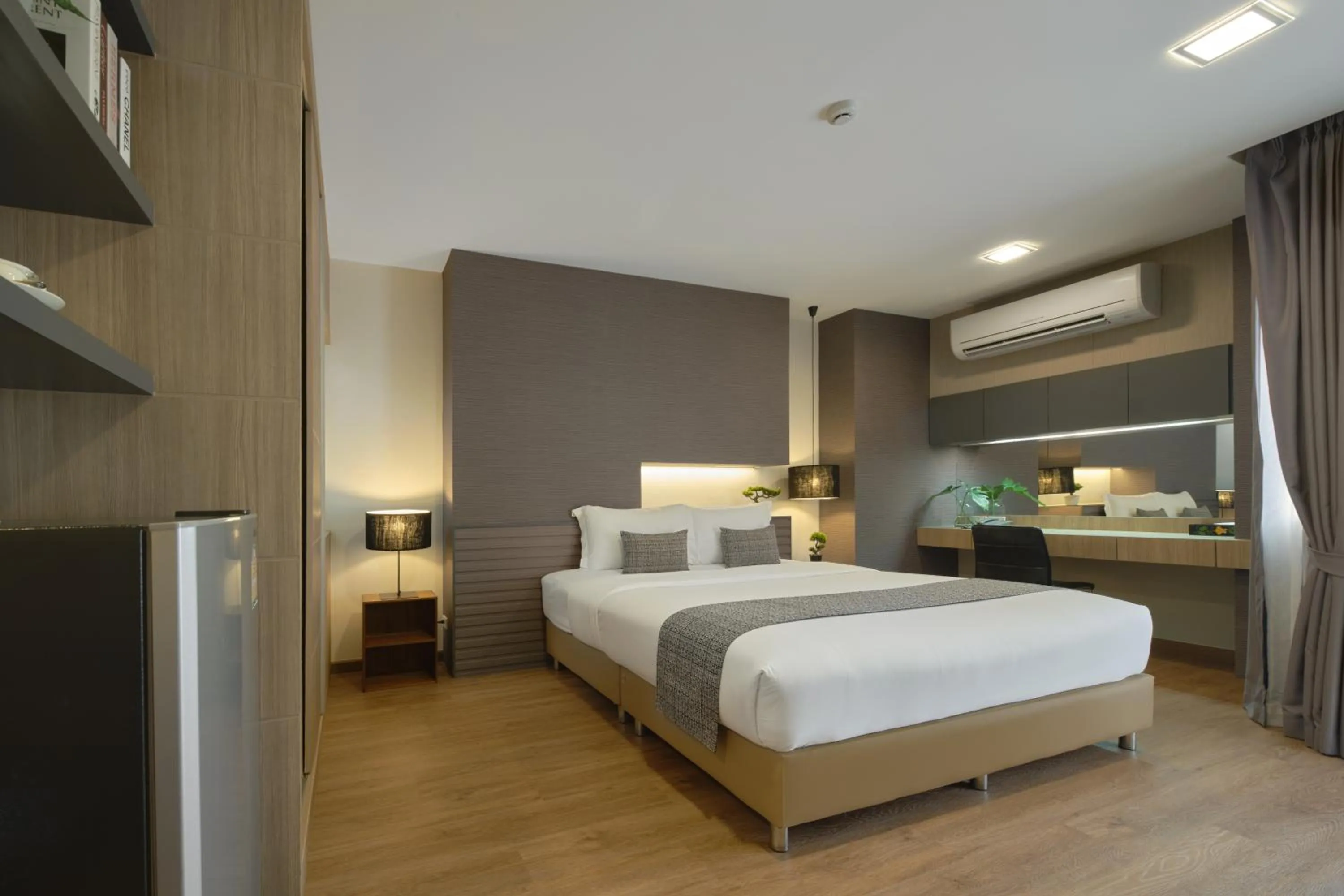 Photo of the whole room, Bed in Nap In Fest