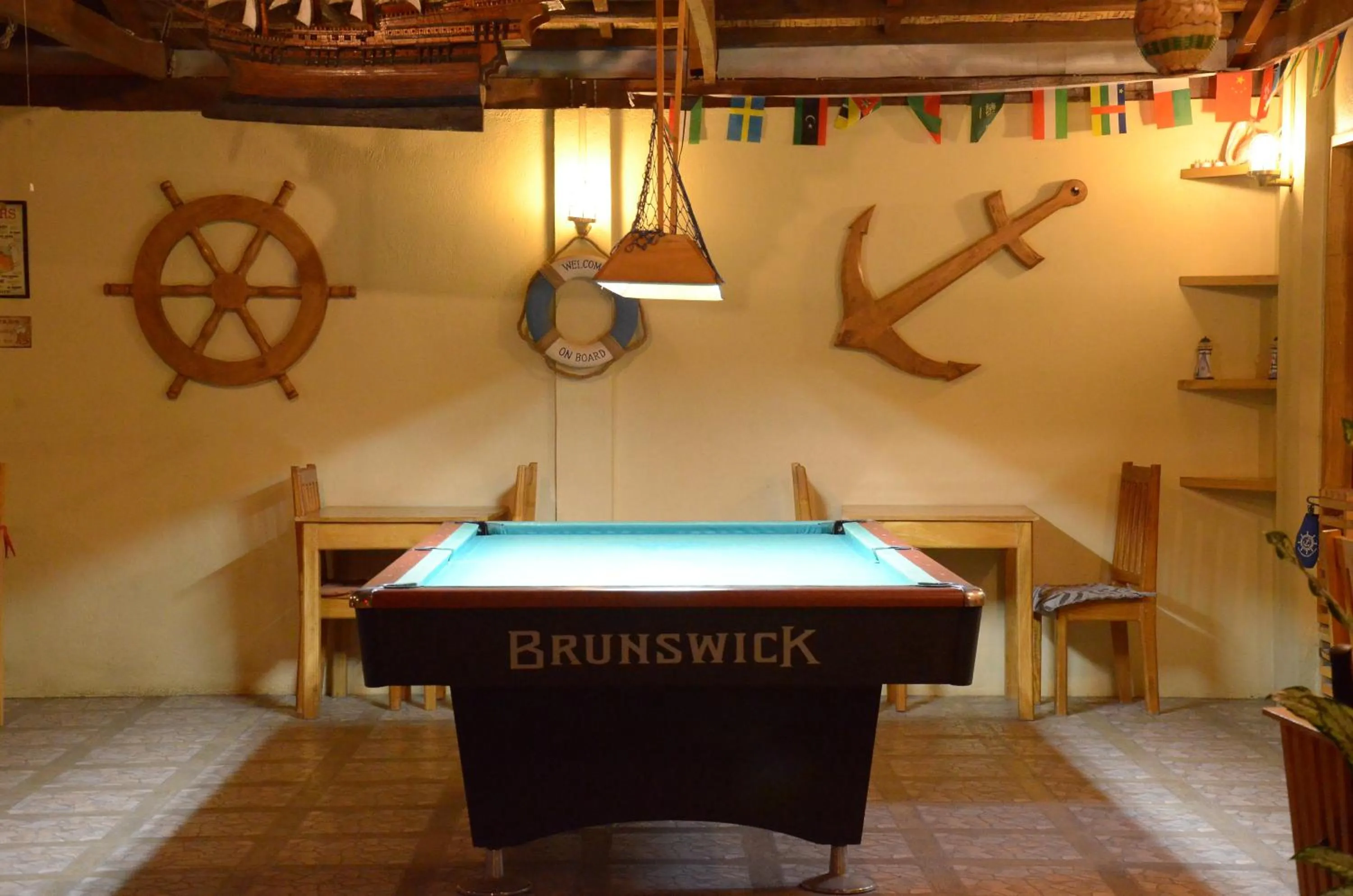 Billiard in Captain's Lodge and Bar