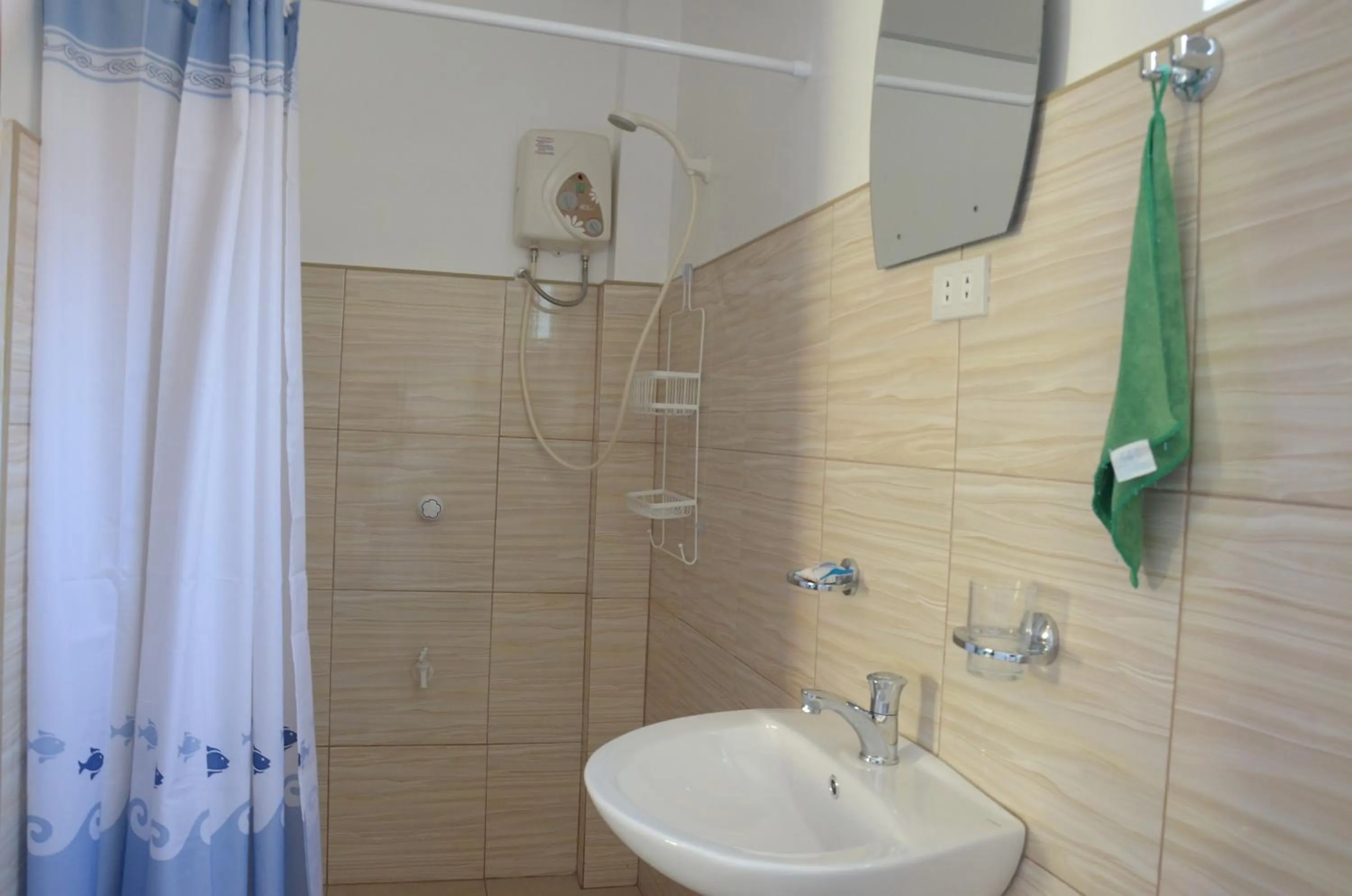 Bathroom in Captain's Lodge and Bar