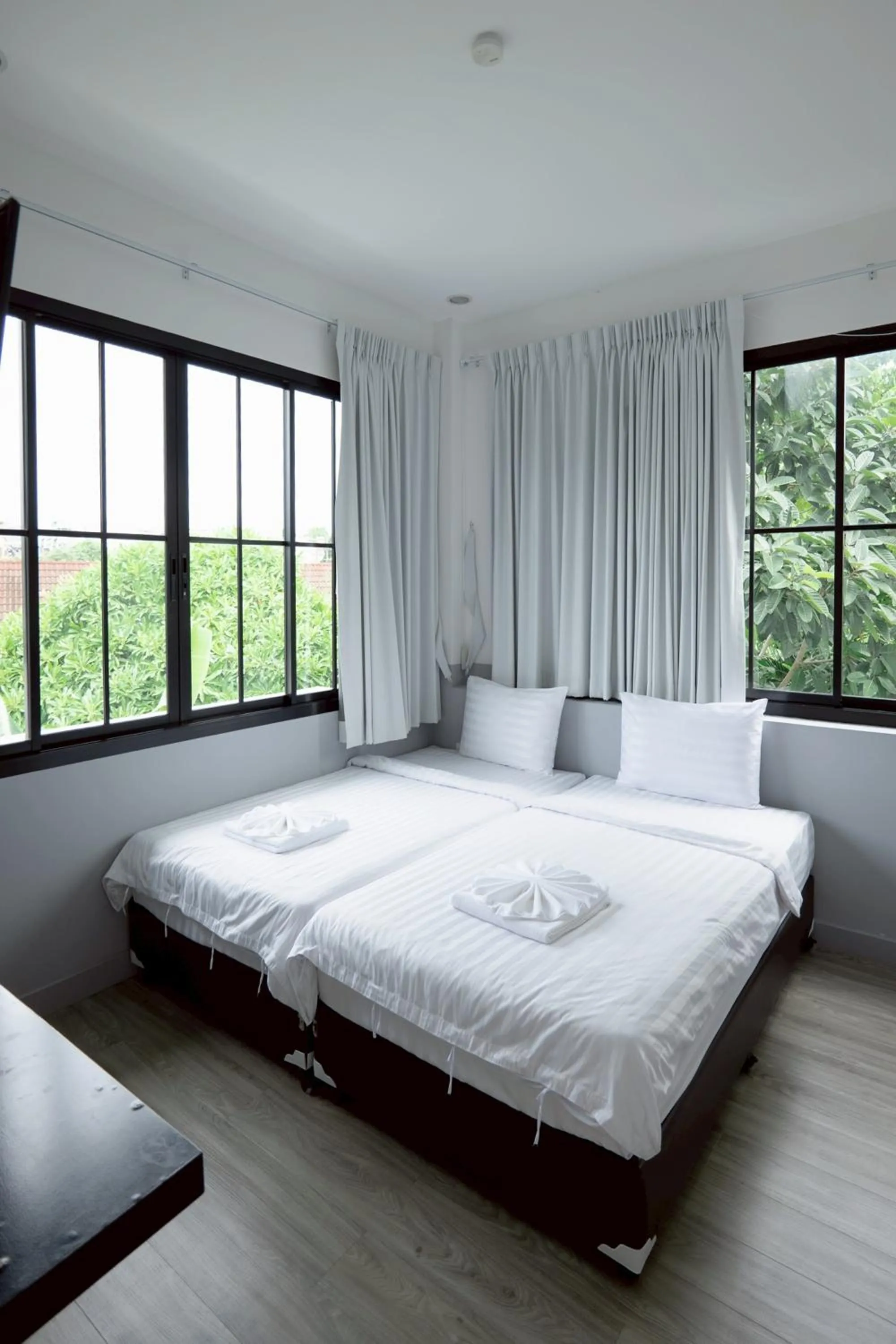 Bedroom, Bed in Surachet at 257 Boutique House