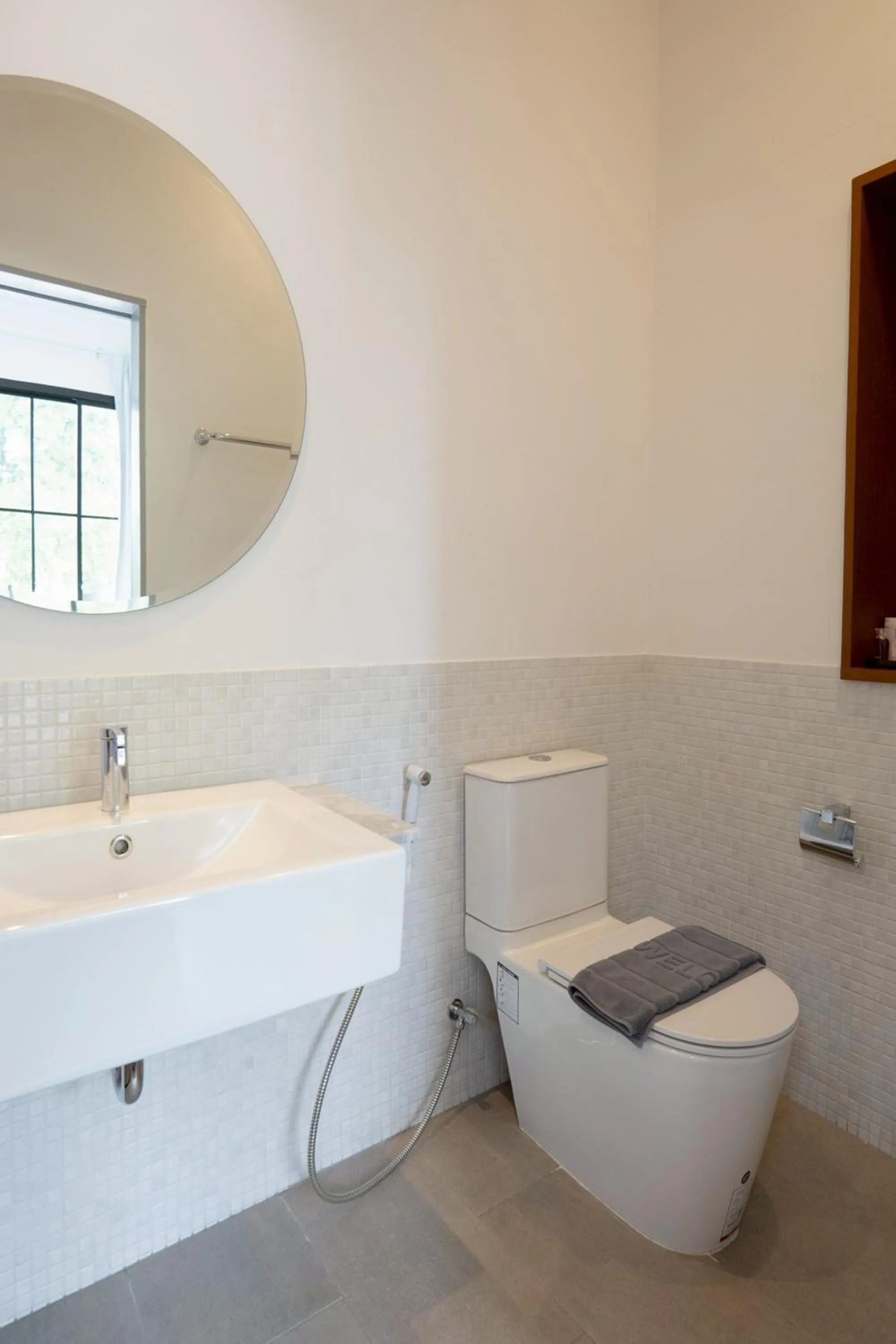 Bathroom in Surachet at 257 Boutique House