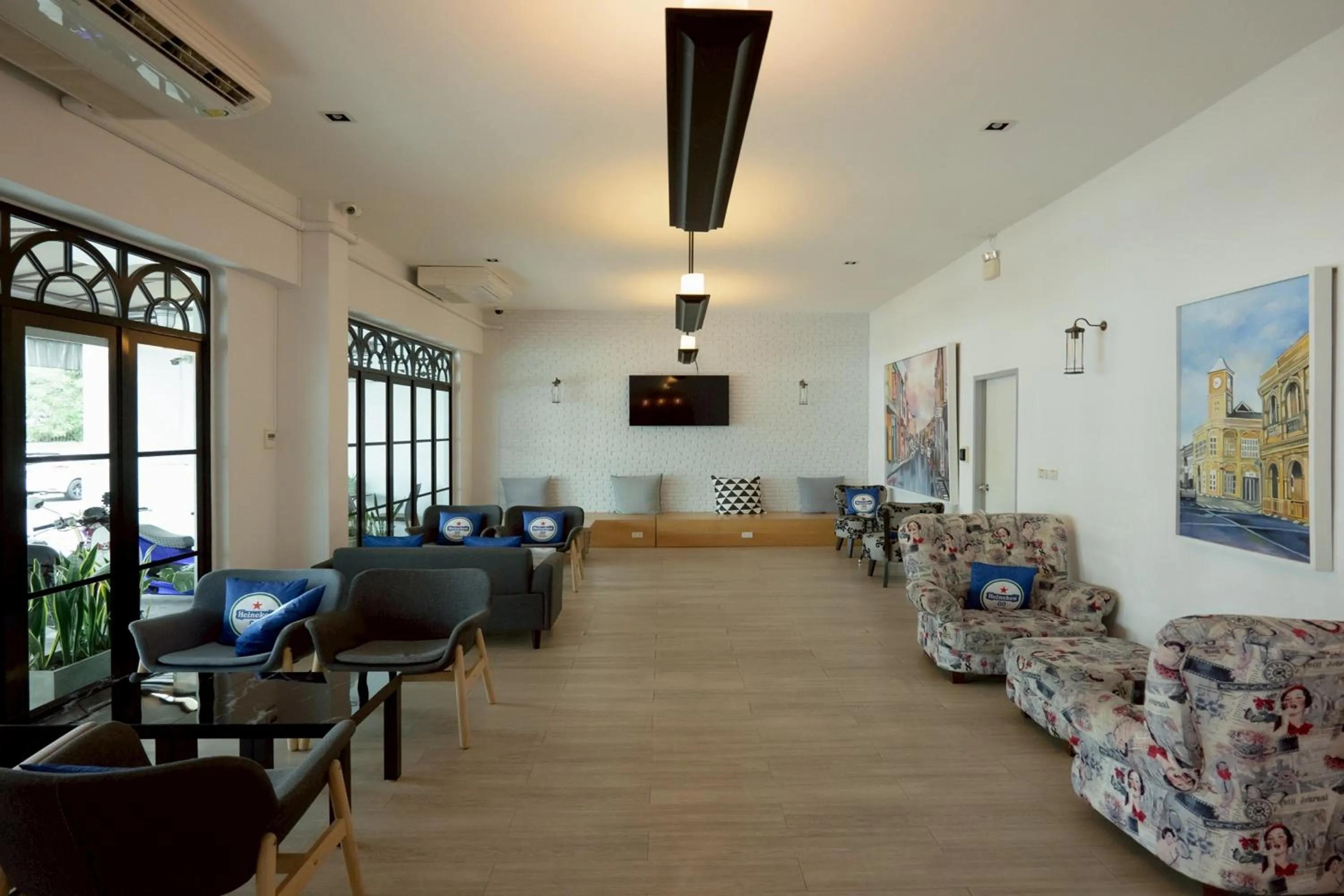 Seating area in Surachet at 257 Boutique House