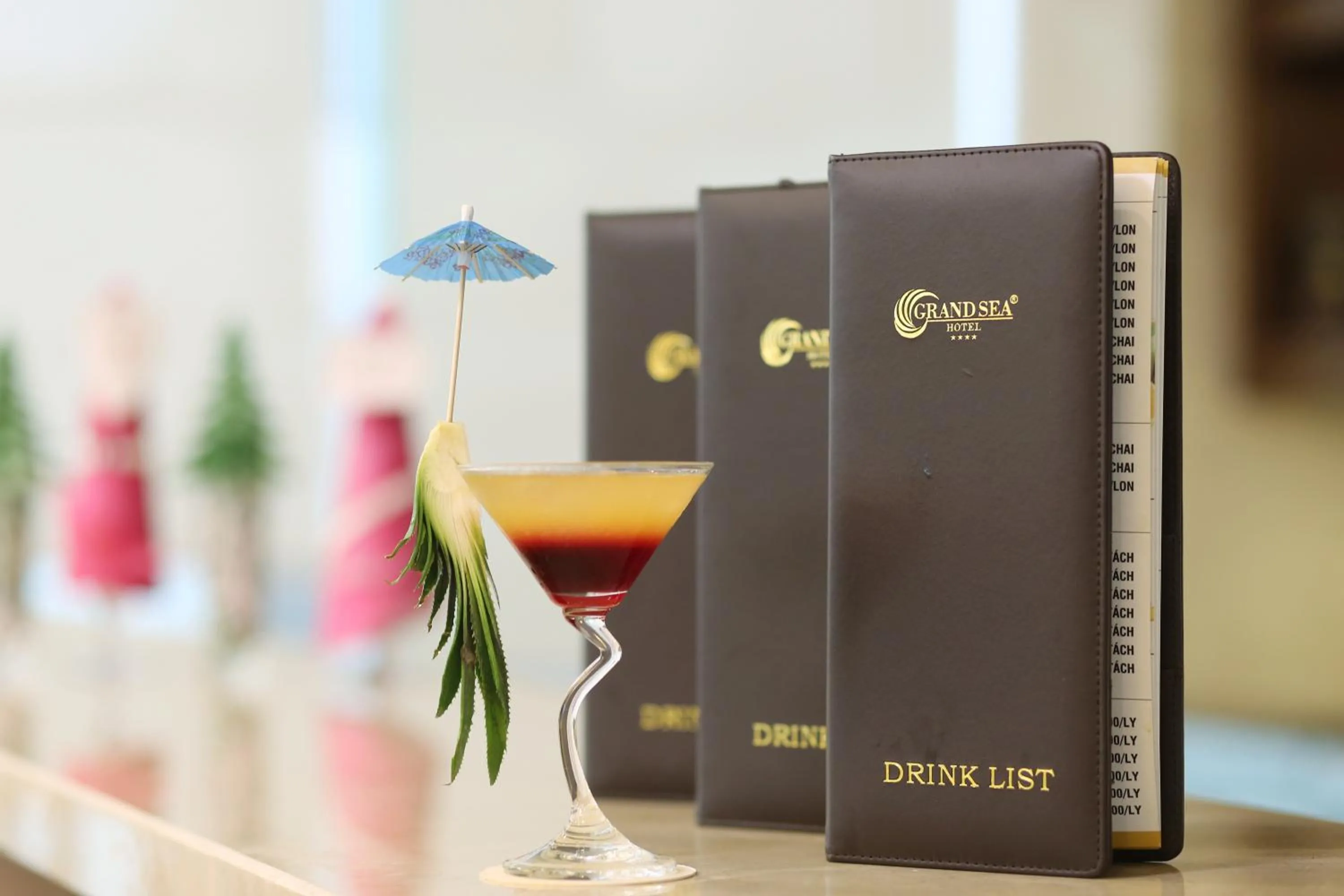 Drinks in Grand Sea Hotel Danang