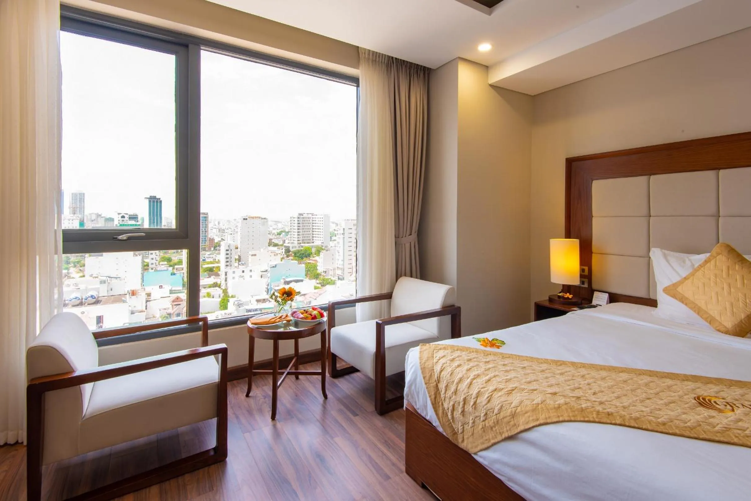 City view, Bed in Grand Sea Hotel Danang