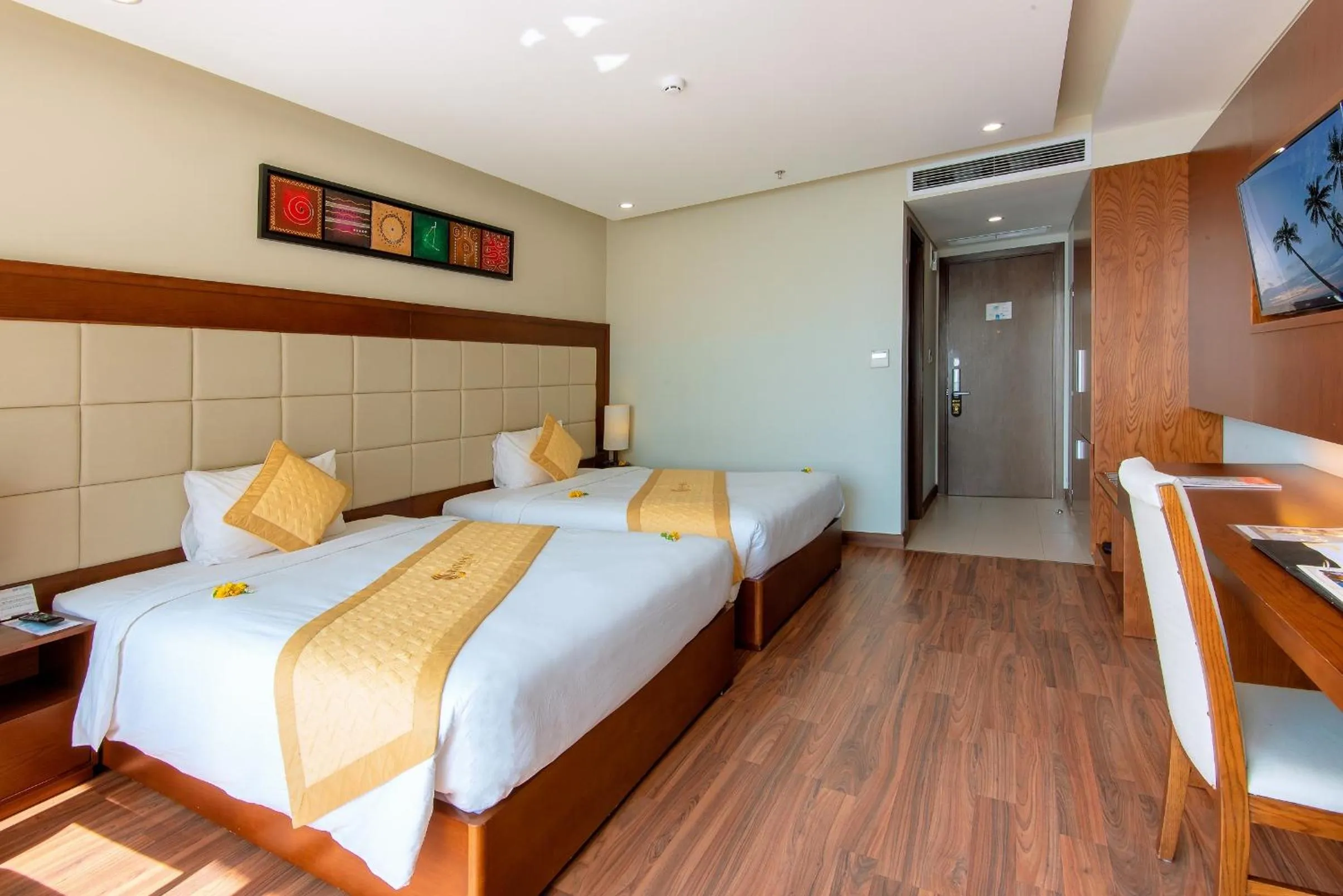 Bed in Grand Sea Hotel Danang