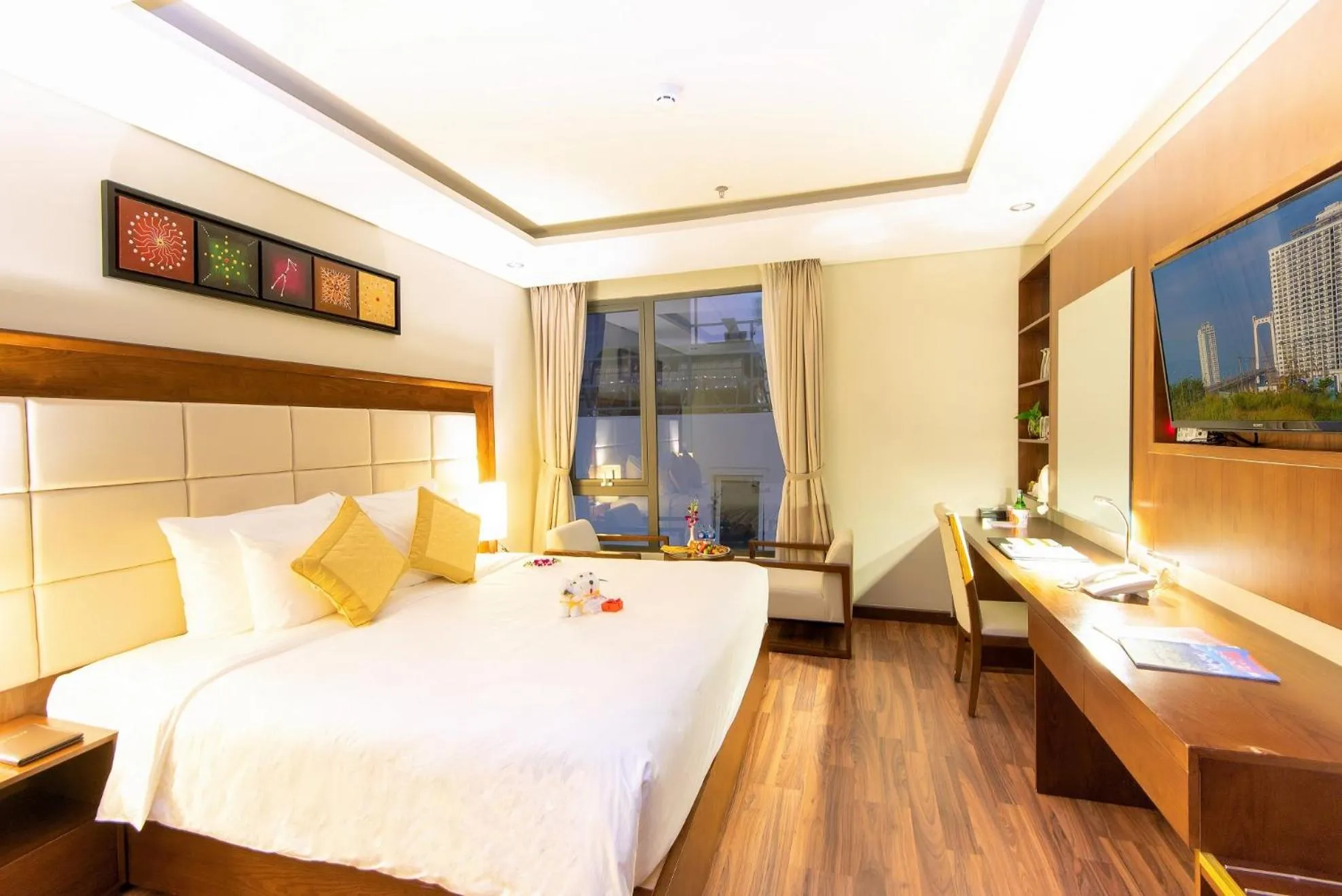 Photo of the whole room, Bed in Grand Sea Hotel Danang