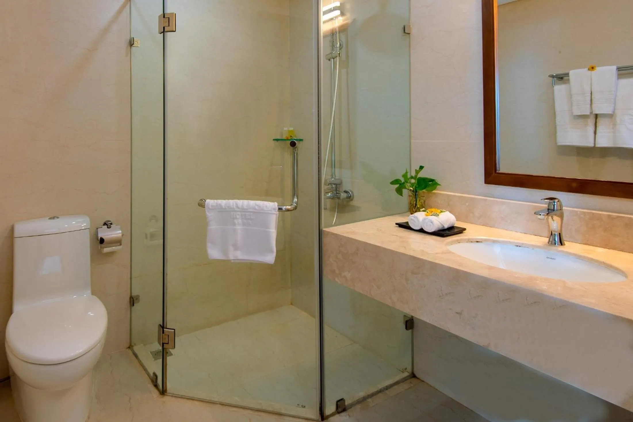 Bathroom in Grand Sea Hotel Danang
