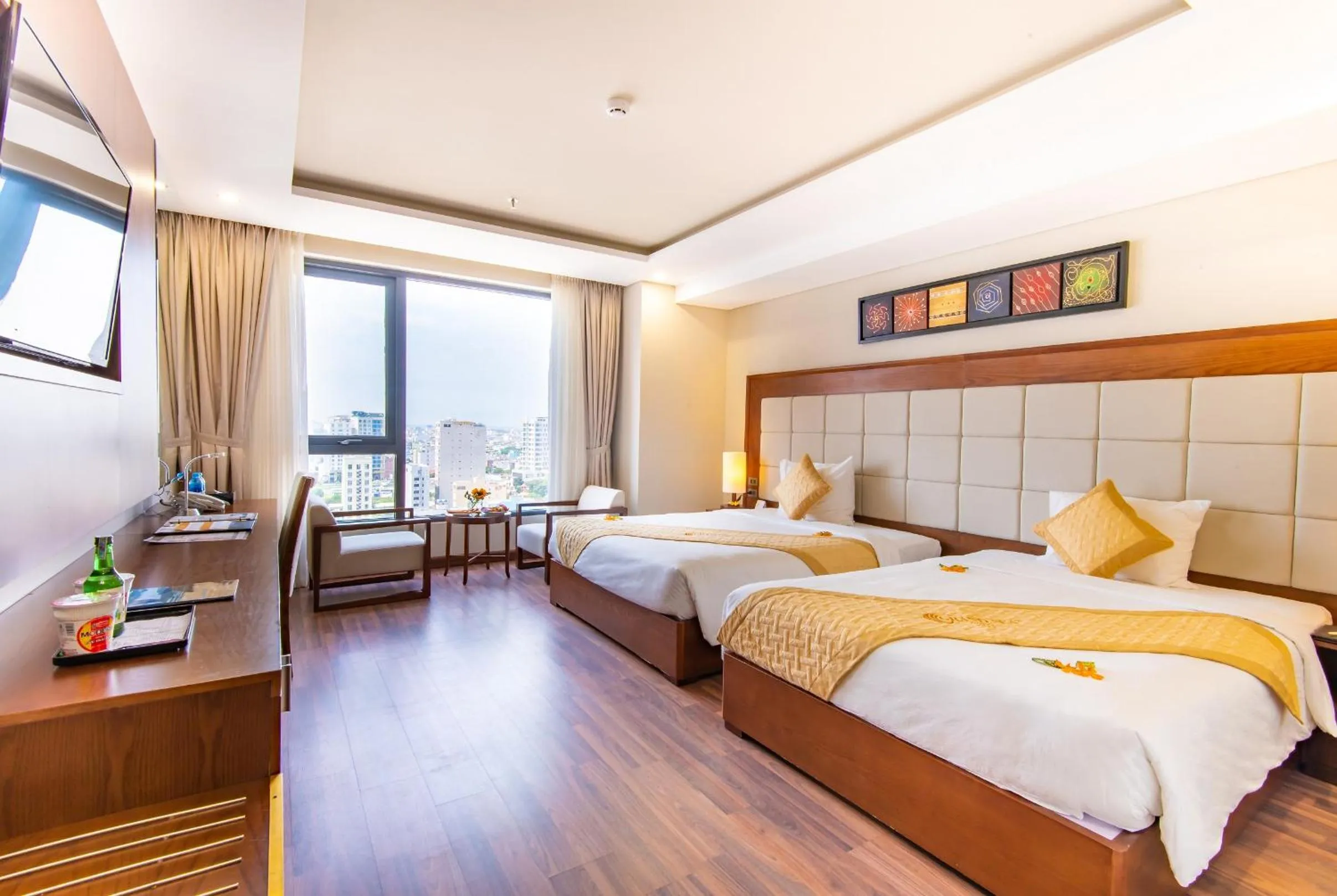 Photo of the whole room, Bed in Grand Sea Hotel Danang