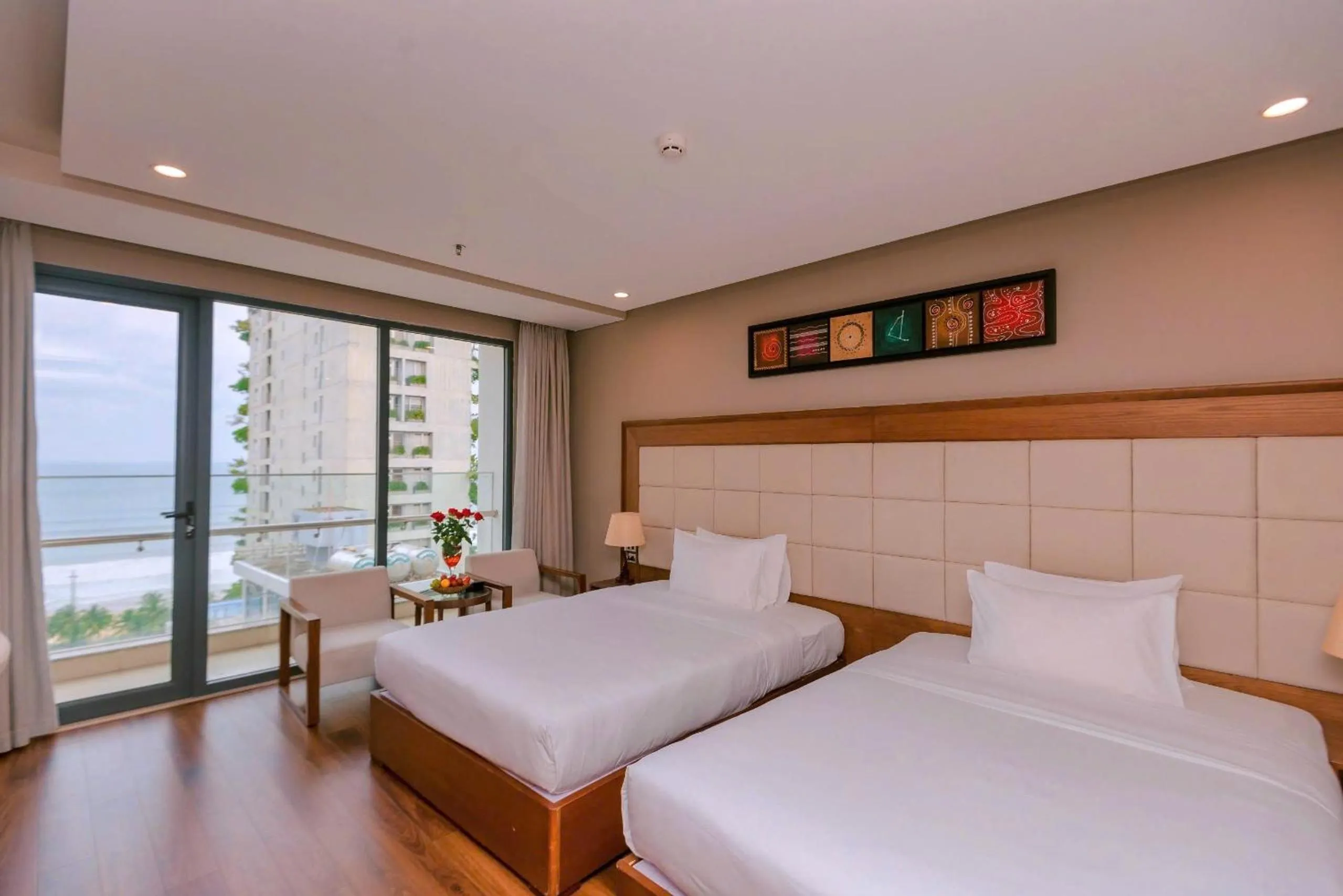 Bed in Grand Sea Hotel Danang