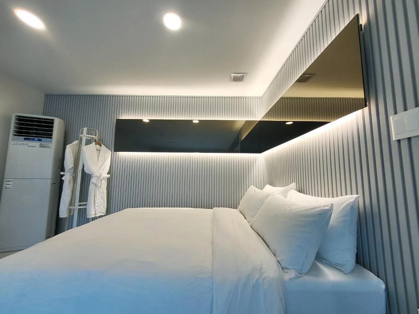 Bed in Penatess Pool Villa