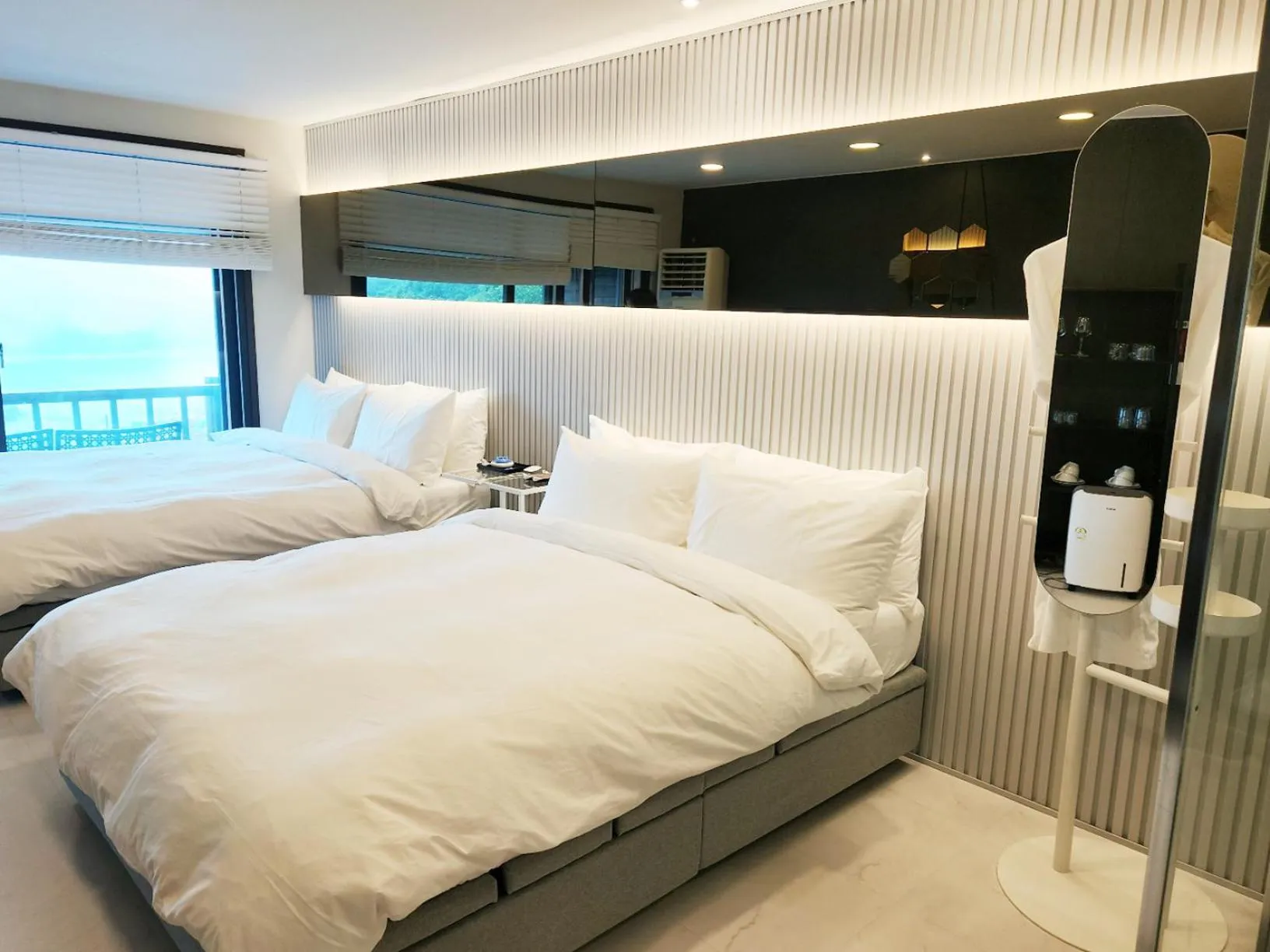 Bed in Penatess Pool Villa