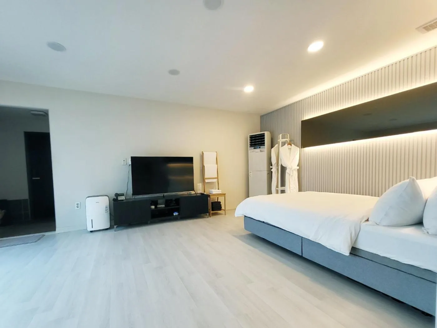 Bed in Penatess Pool Villa