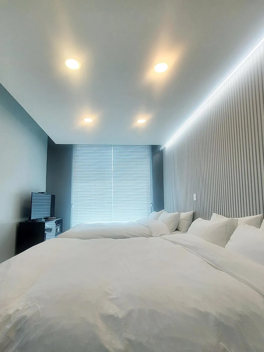 Bed in Penatess Pool Villa