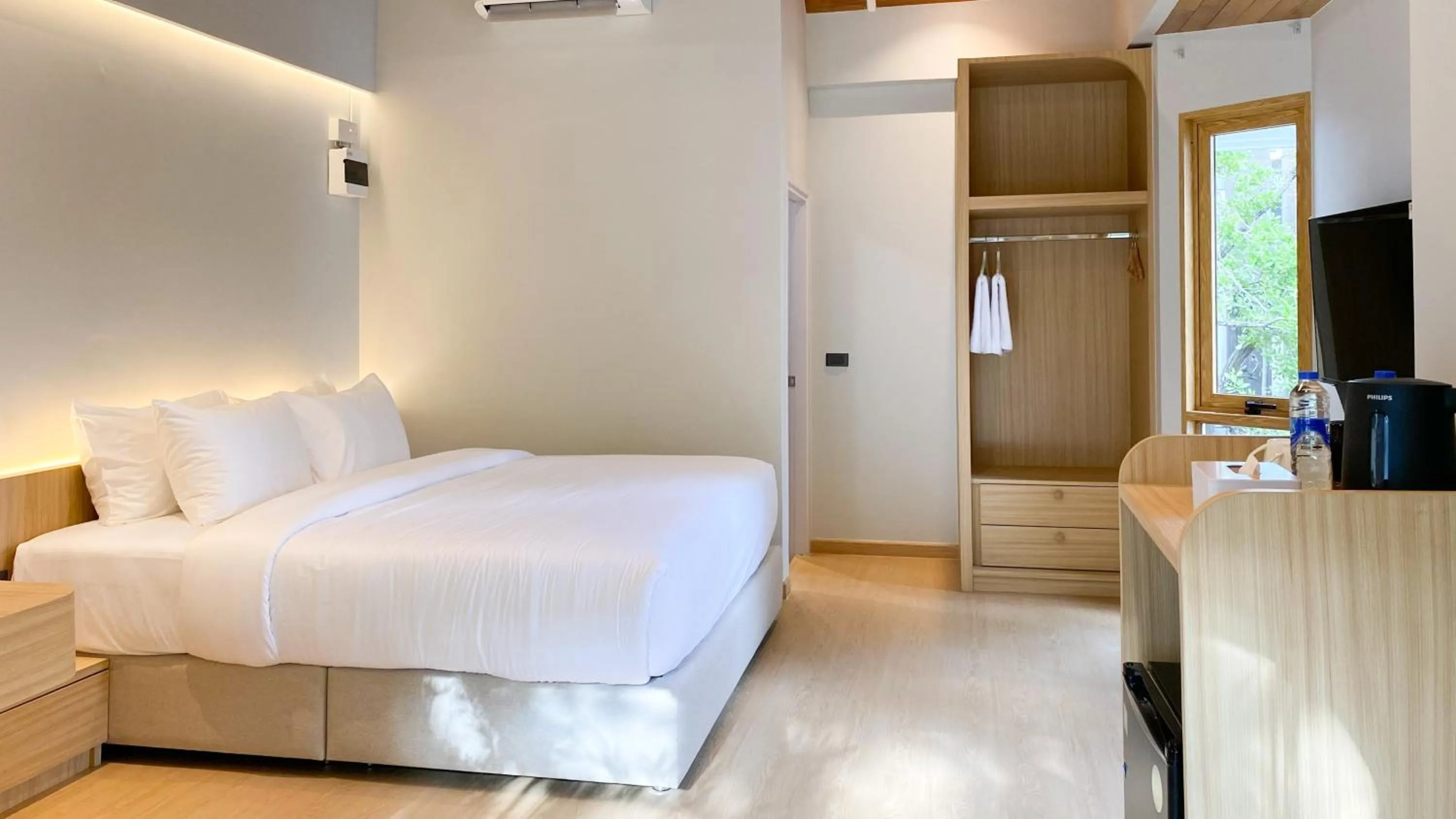 Bed in rimbaymangroveresort