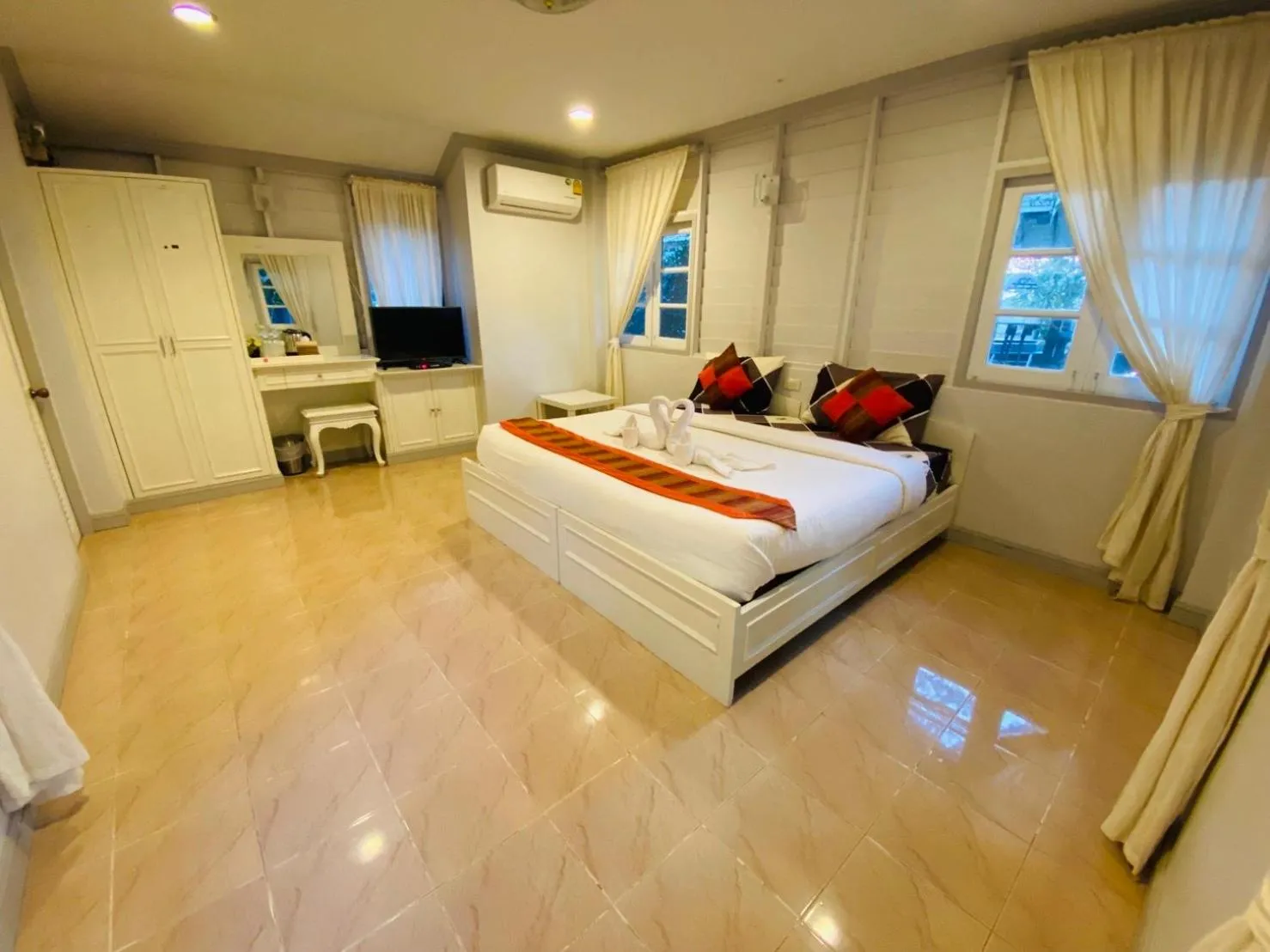 Bed in รตะธารา รีสอร์ท ratathara resort