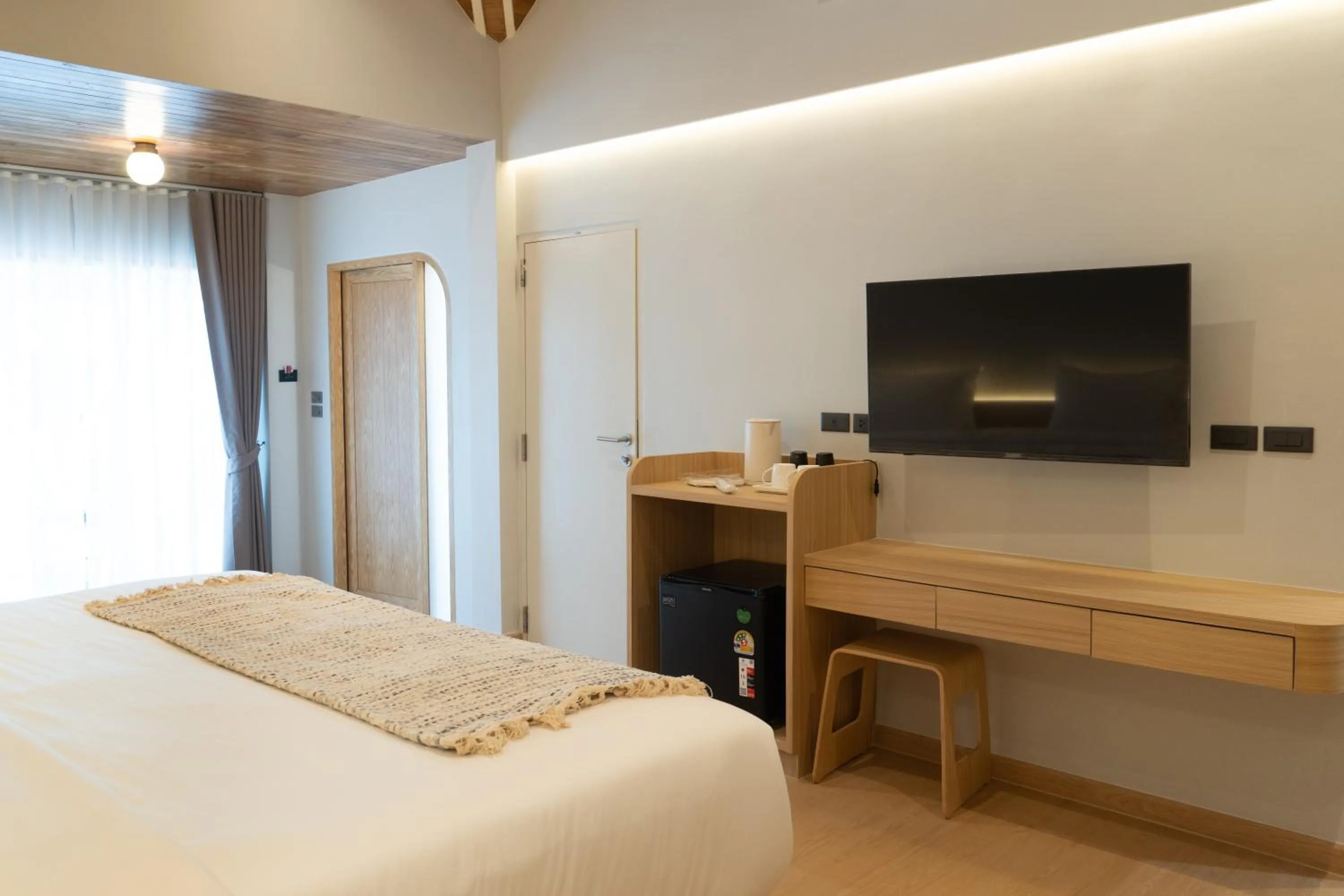 Bed in rimbaymangroveresort