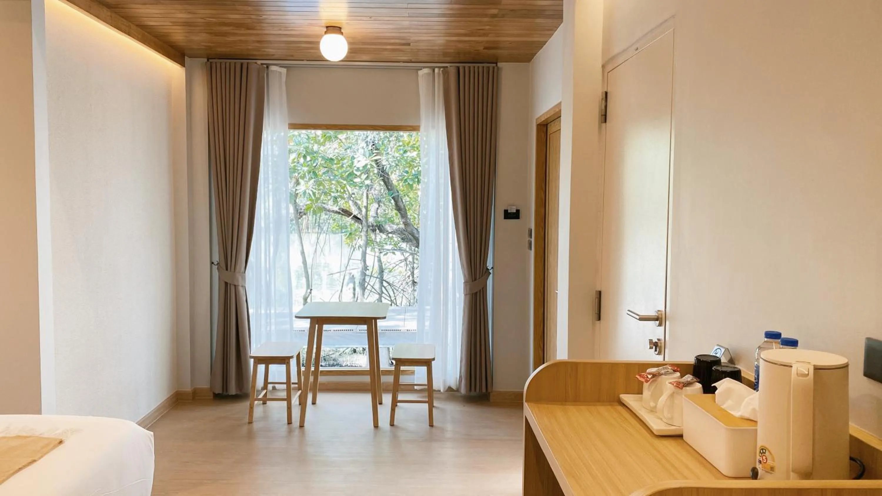 Bed in rimbaymangroveresort