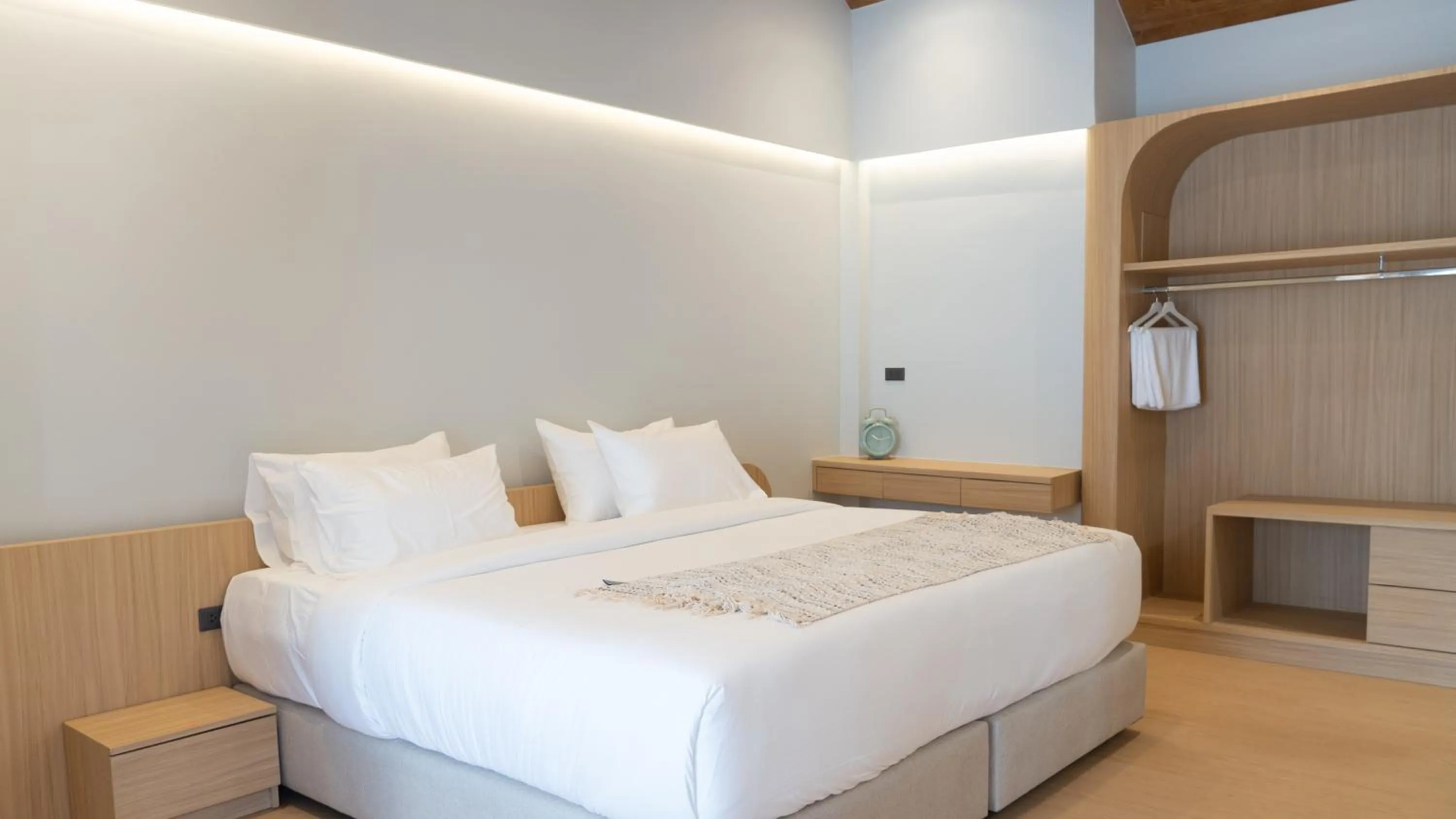 Bed in rimbaymangroveresort