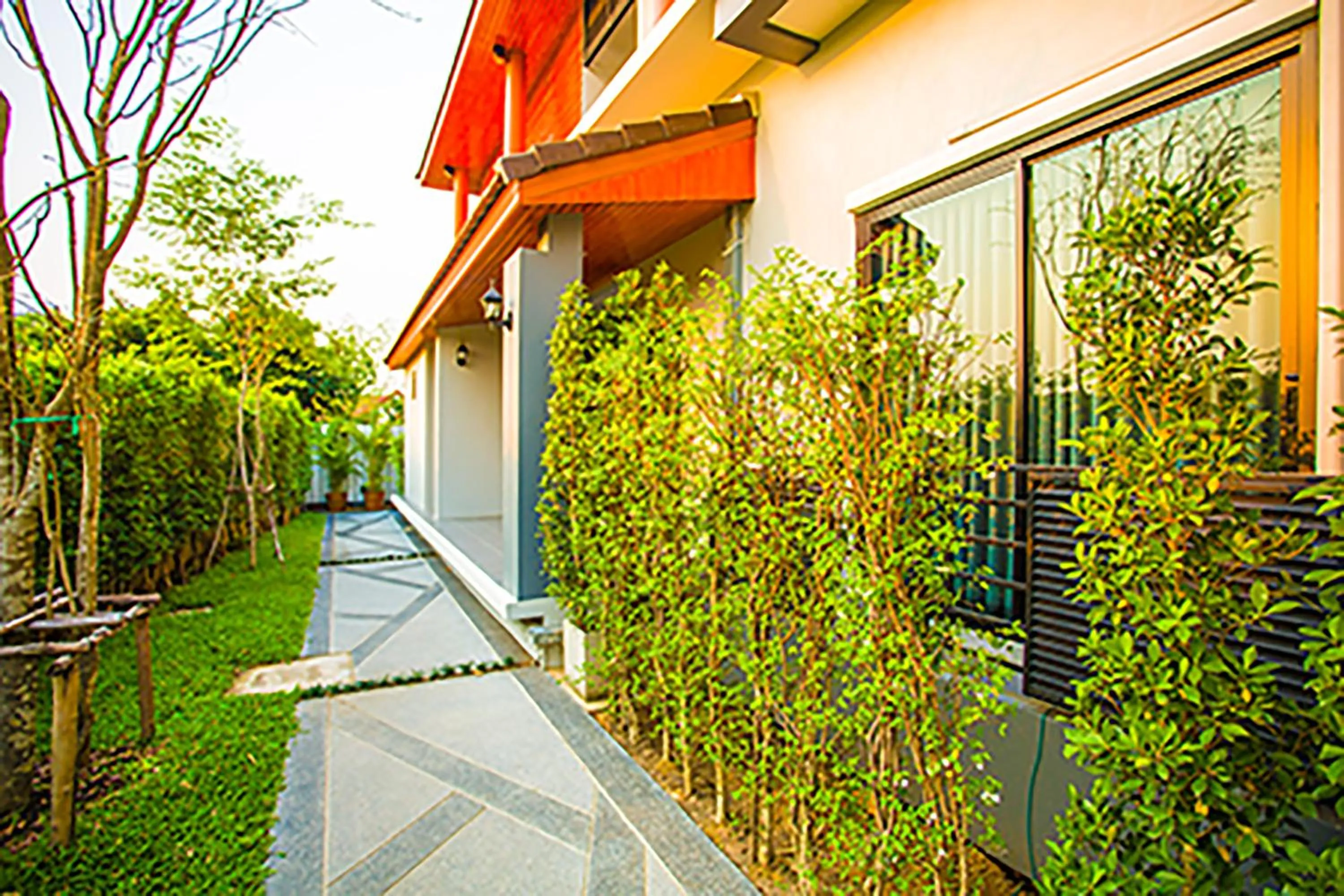 Garden view in Aziss Boutique Hotel - SHA Plus