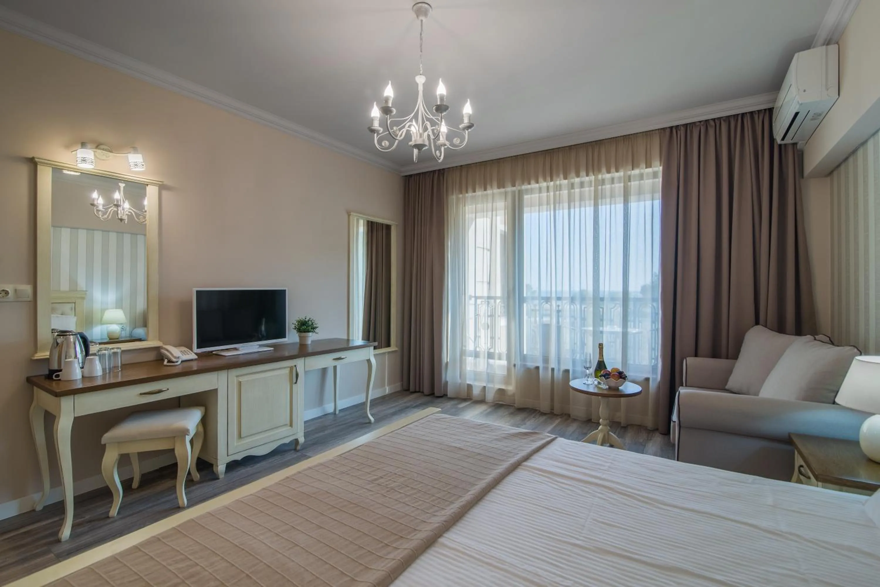 Photo of the whole room, Bed in Sunny Castle Hotel - All Inclusive, Beach and Free parking