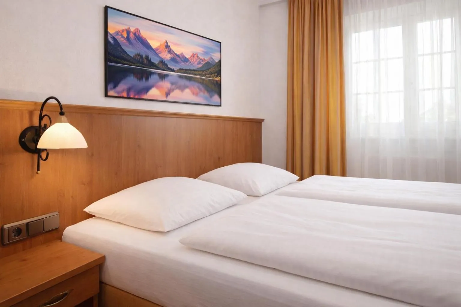 Property building, Bed in Gasthof Klement