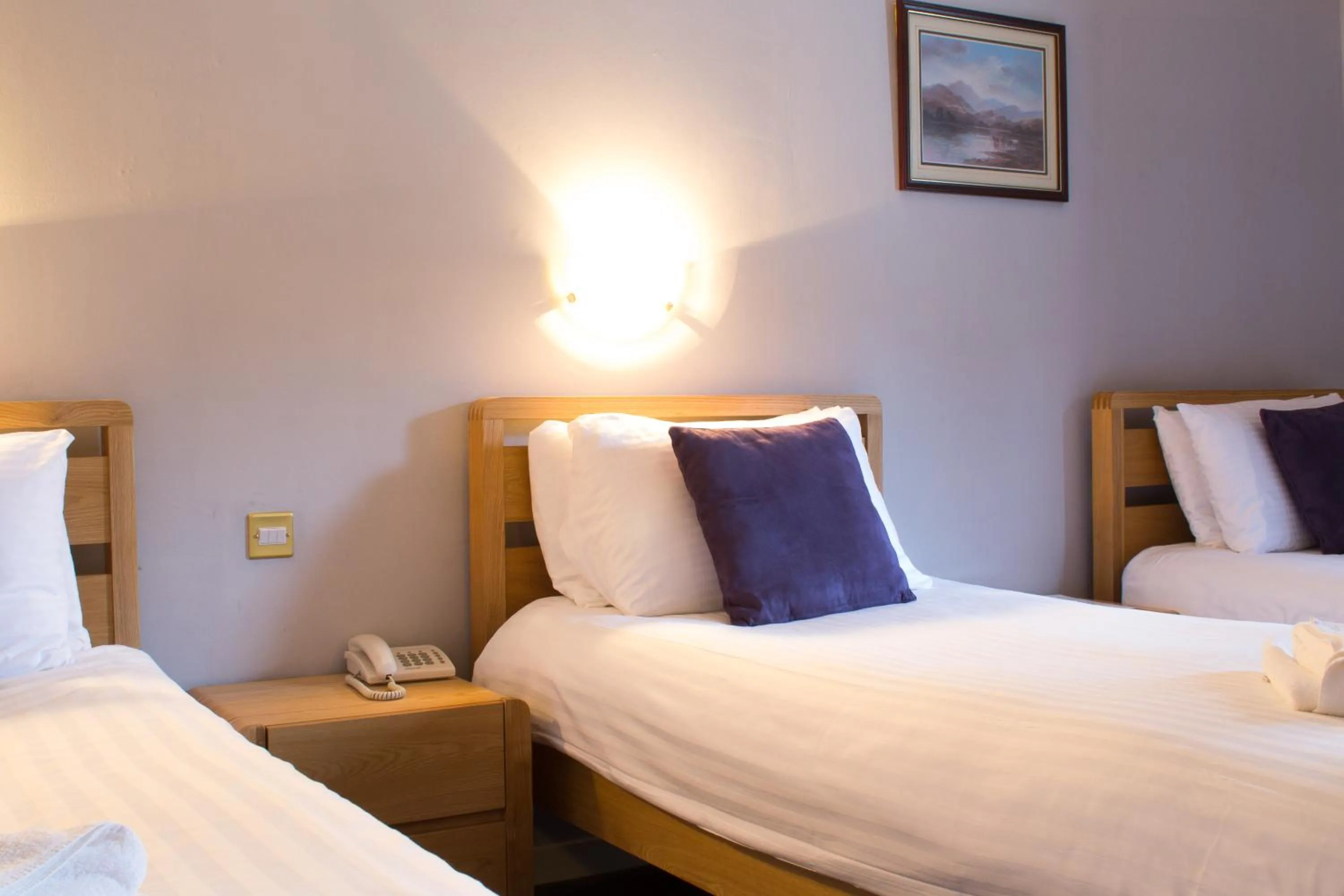 Bed in Balavil Hotel