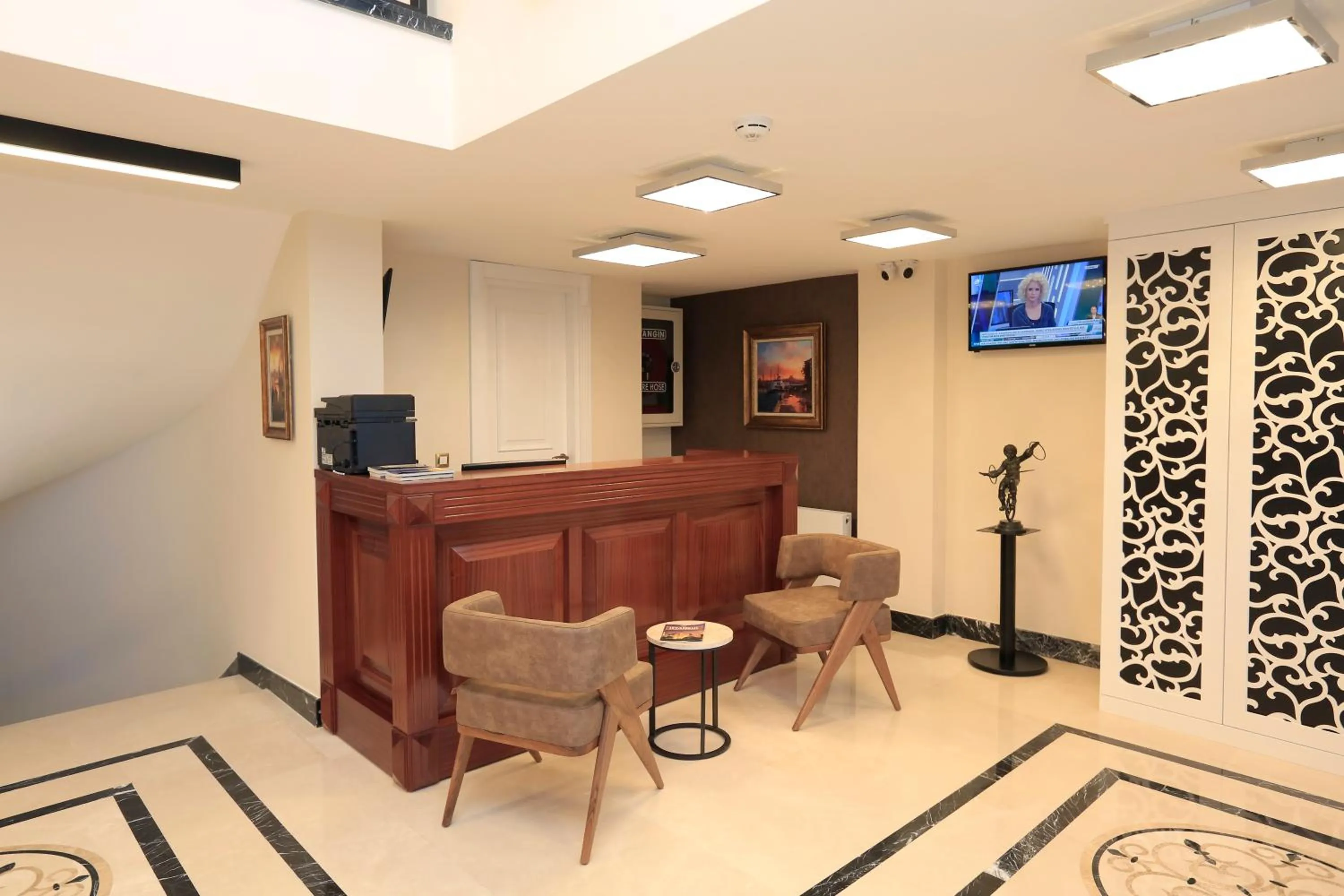 Lobby or reception in Art Nouveau Pera