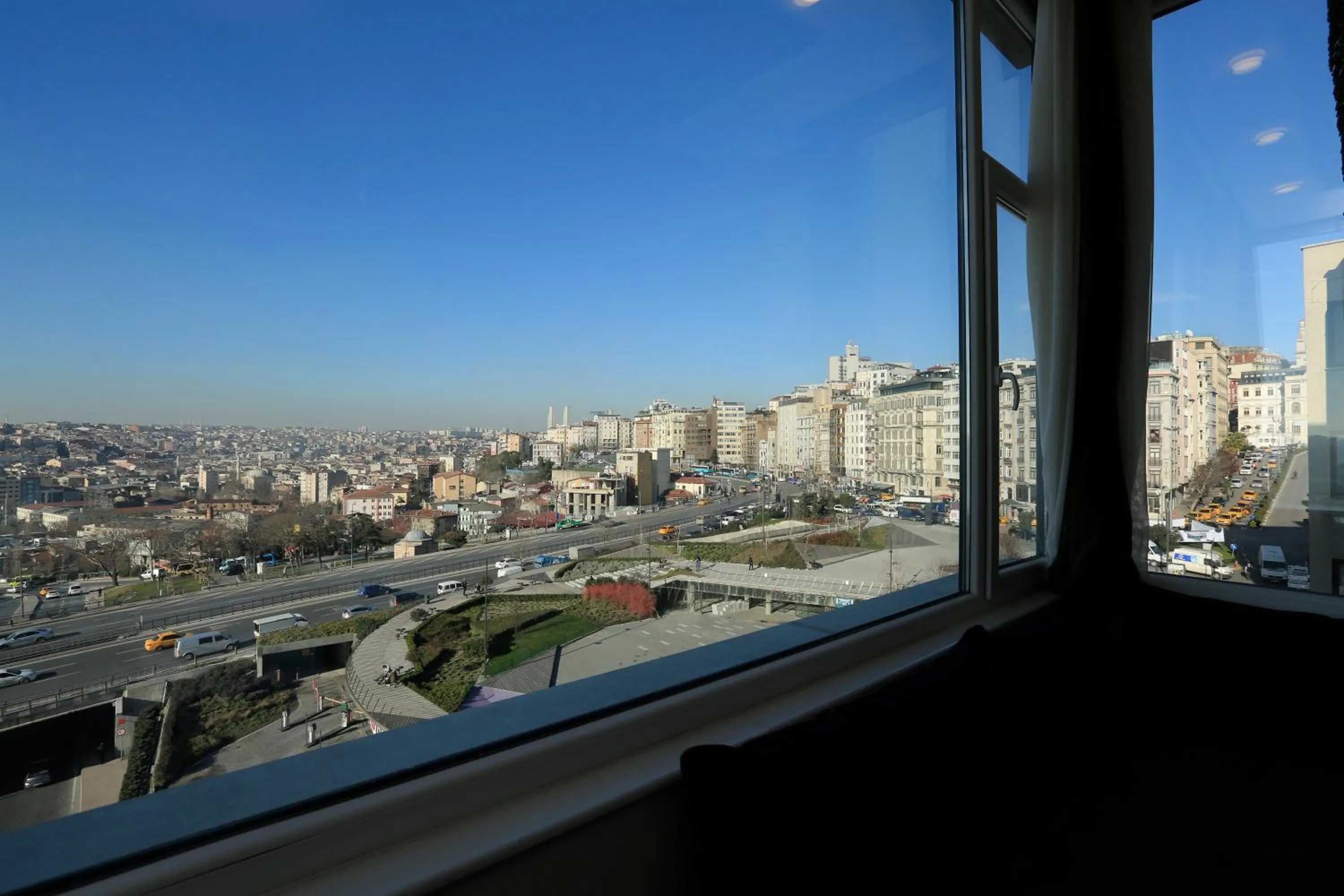 City view in Art Nouveau Pera