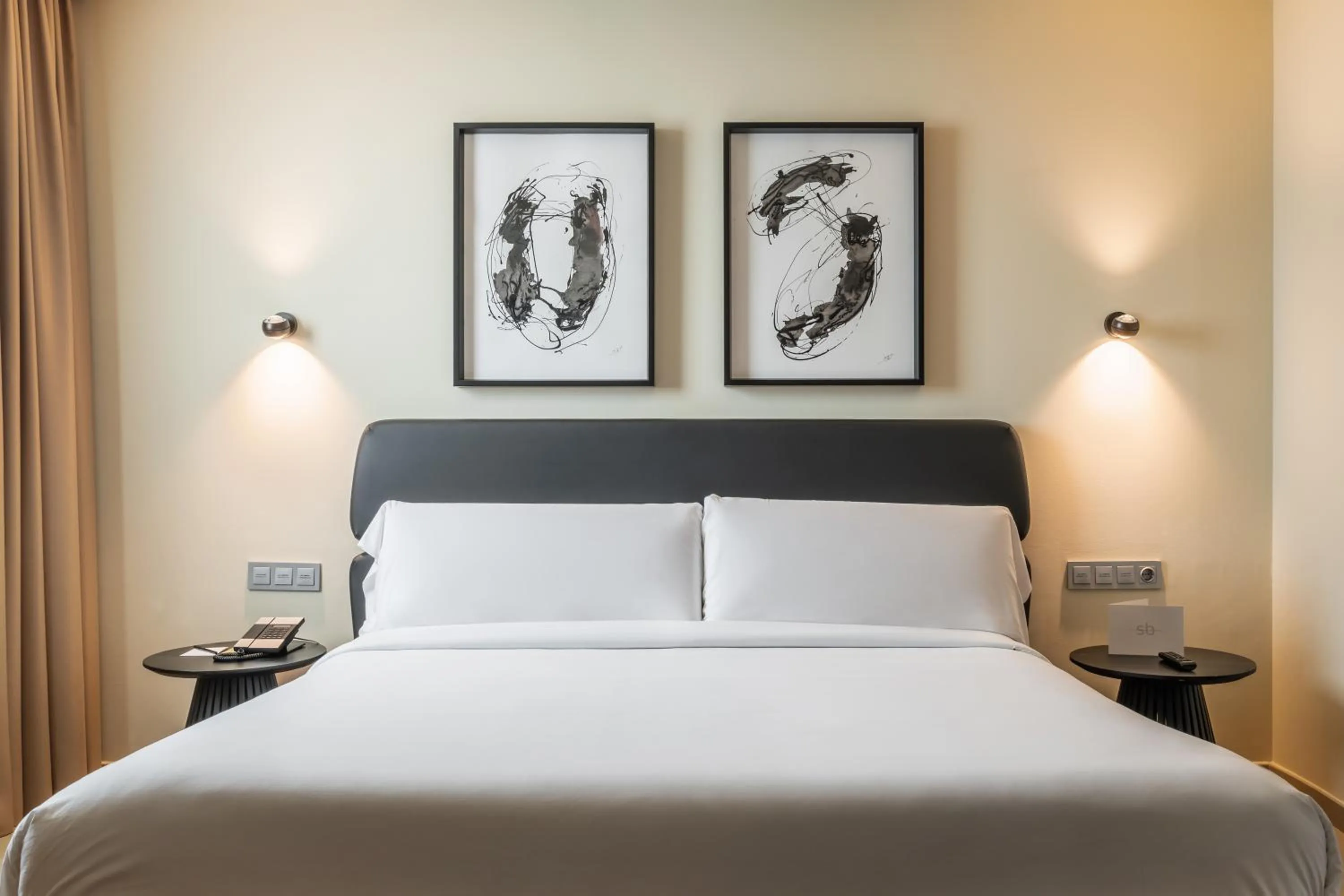 Bed in Hotel SB Diagonal Zero 4 Sup