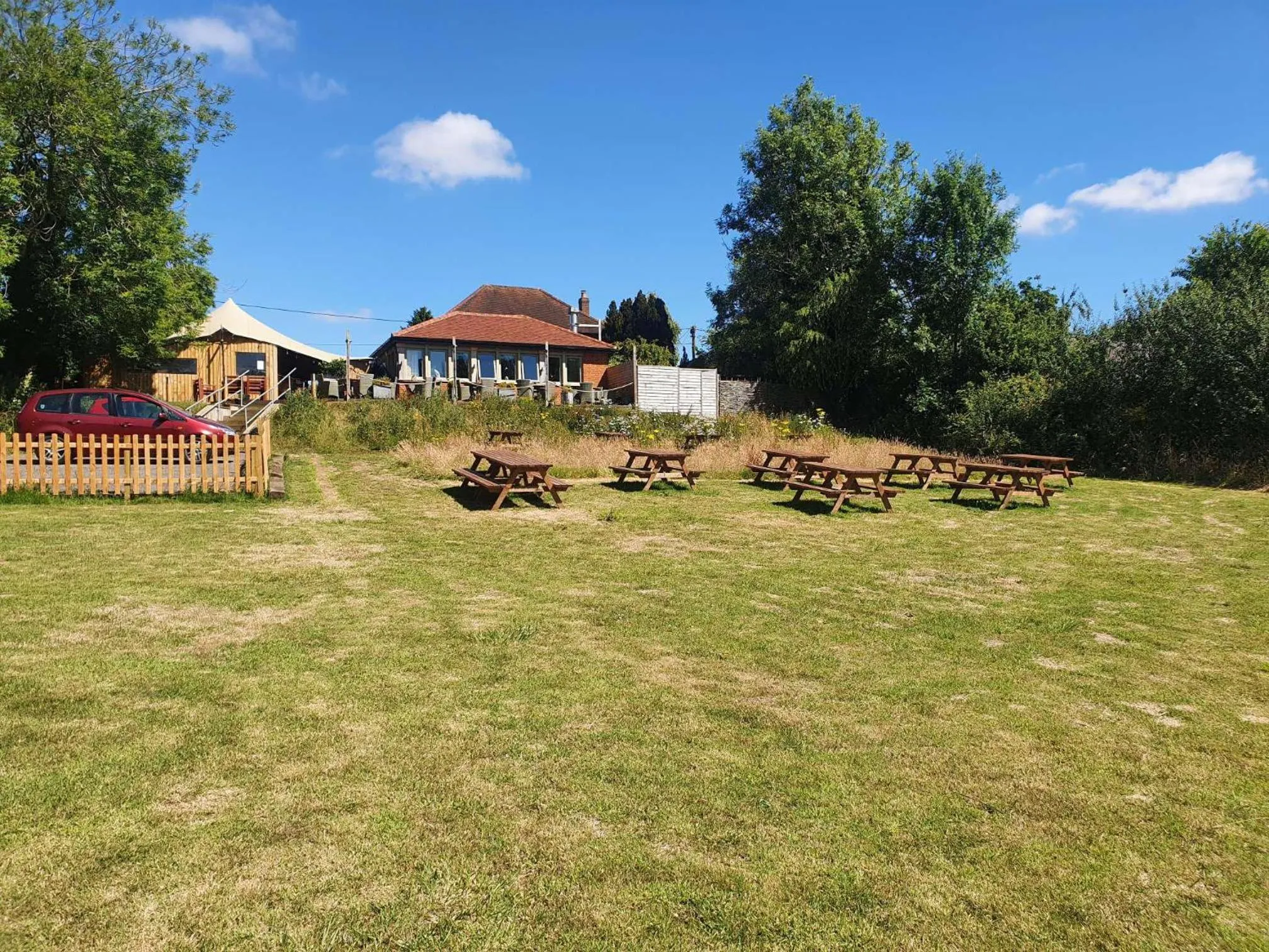 Garden in The Carpenters Arms