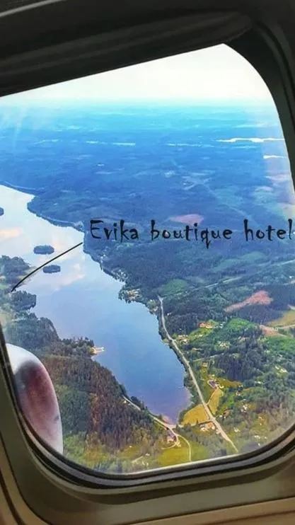 Bird's eye view in Évika boutique hotel