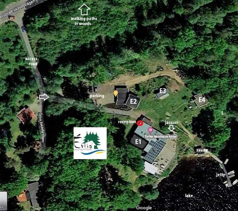 Property building in Évika boutique hotel