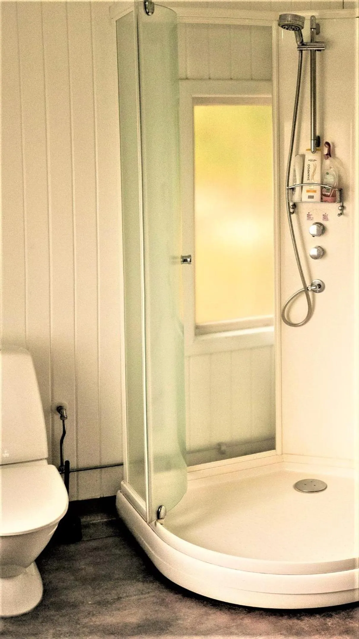 Shower in Évika boutique hotel
