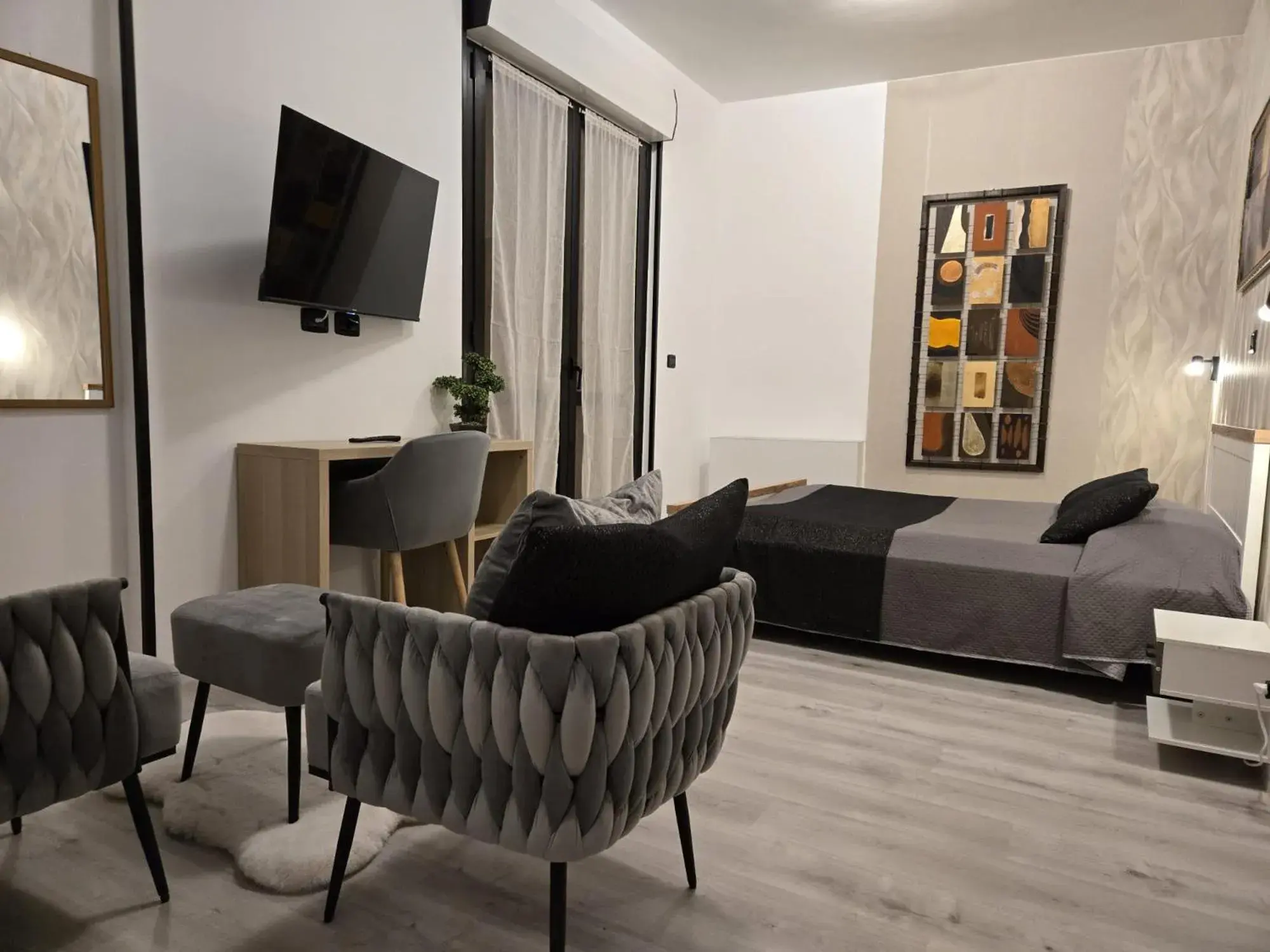 Double Room in Hotel Cristallo Double Room in Hotel Cristallo