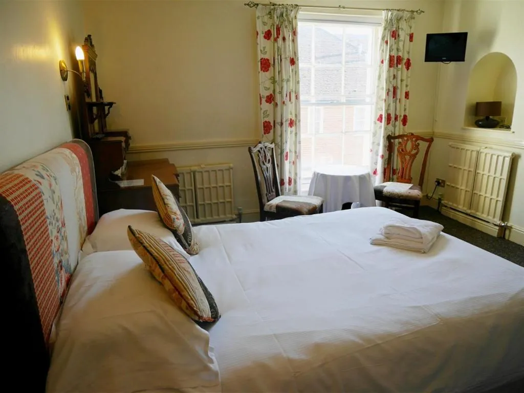 Bedroom, Bed in The White Hart