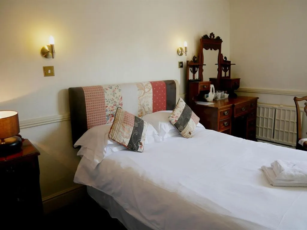 Bedroom, Bed in The White Hart