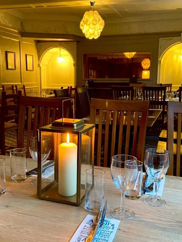 Dining area in The White Hart