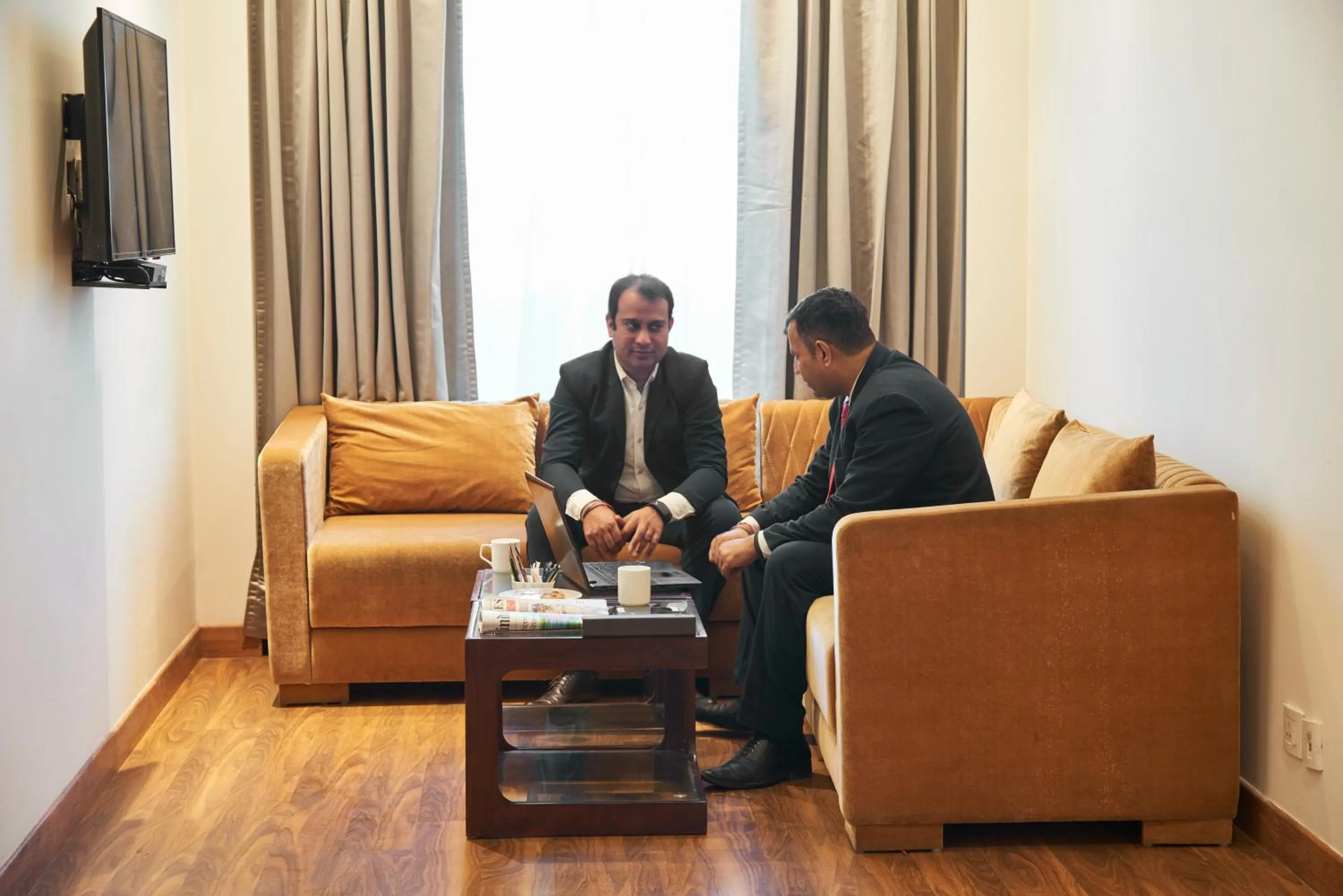 People in The P L Palace Agra