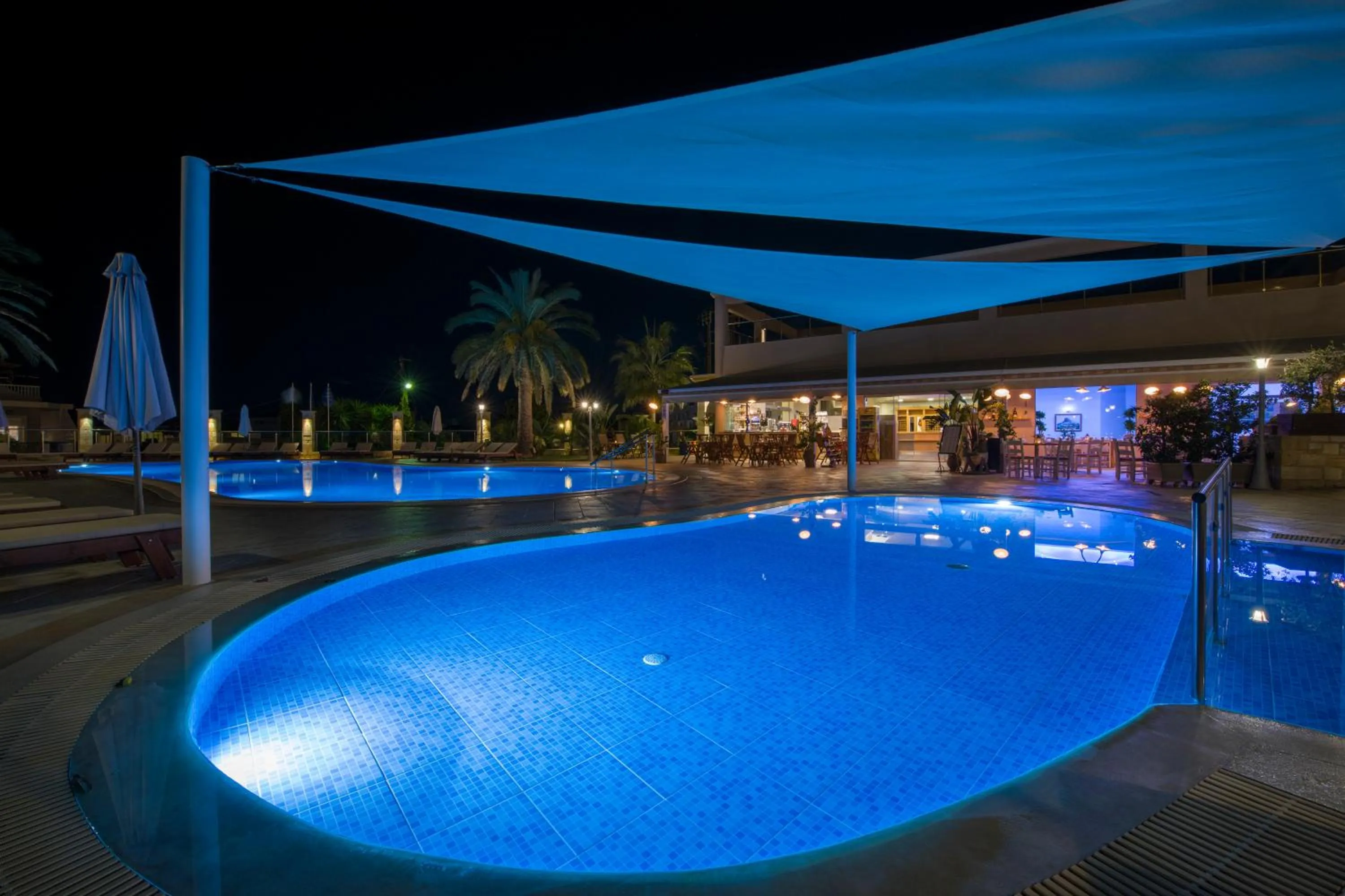 Swimming pool in Isida Hotel Agia Marina